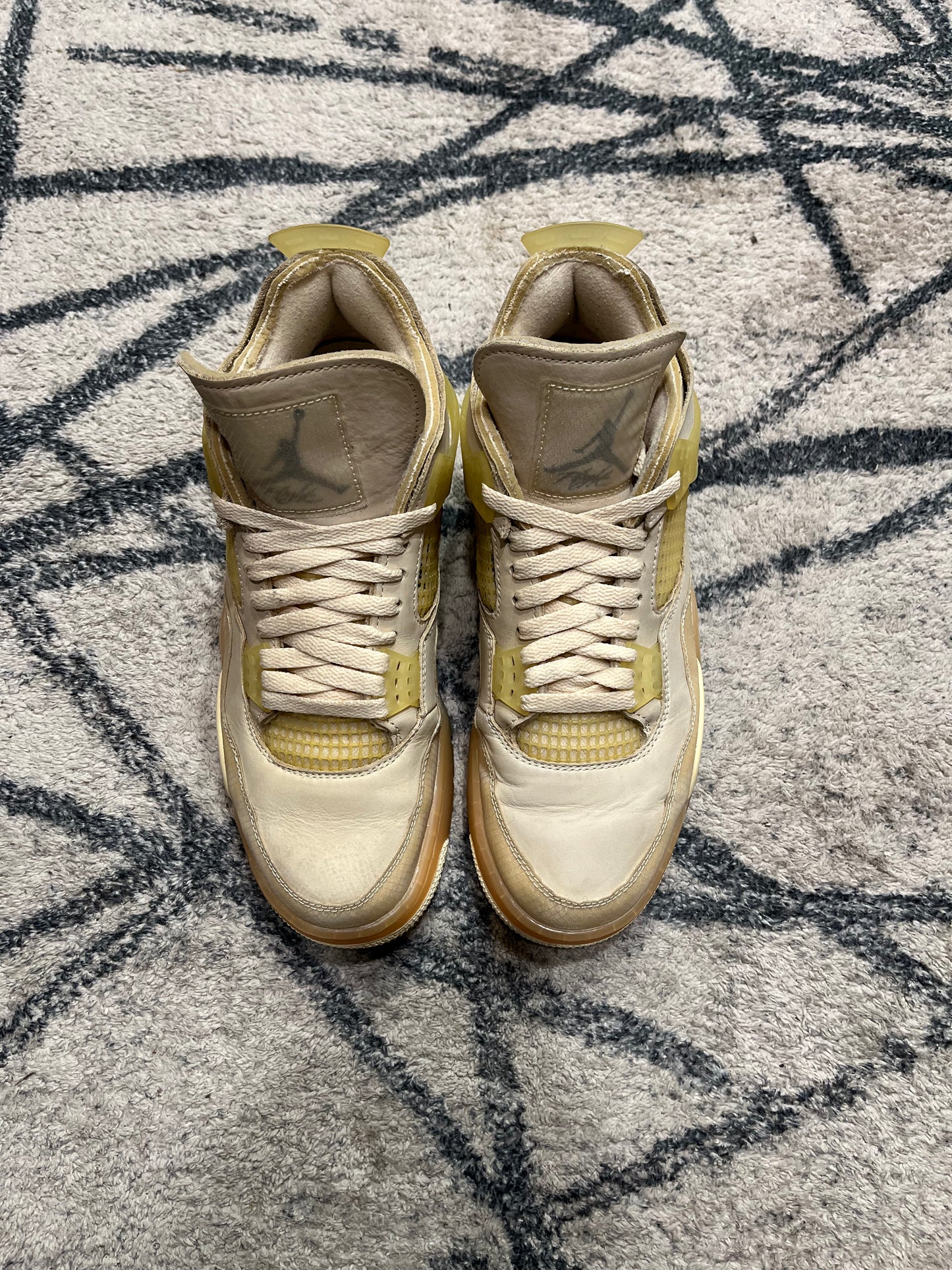 Air Jordan 4 Off White Sail