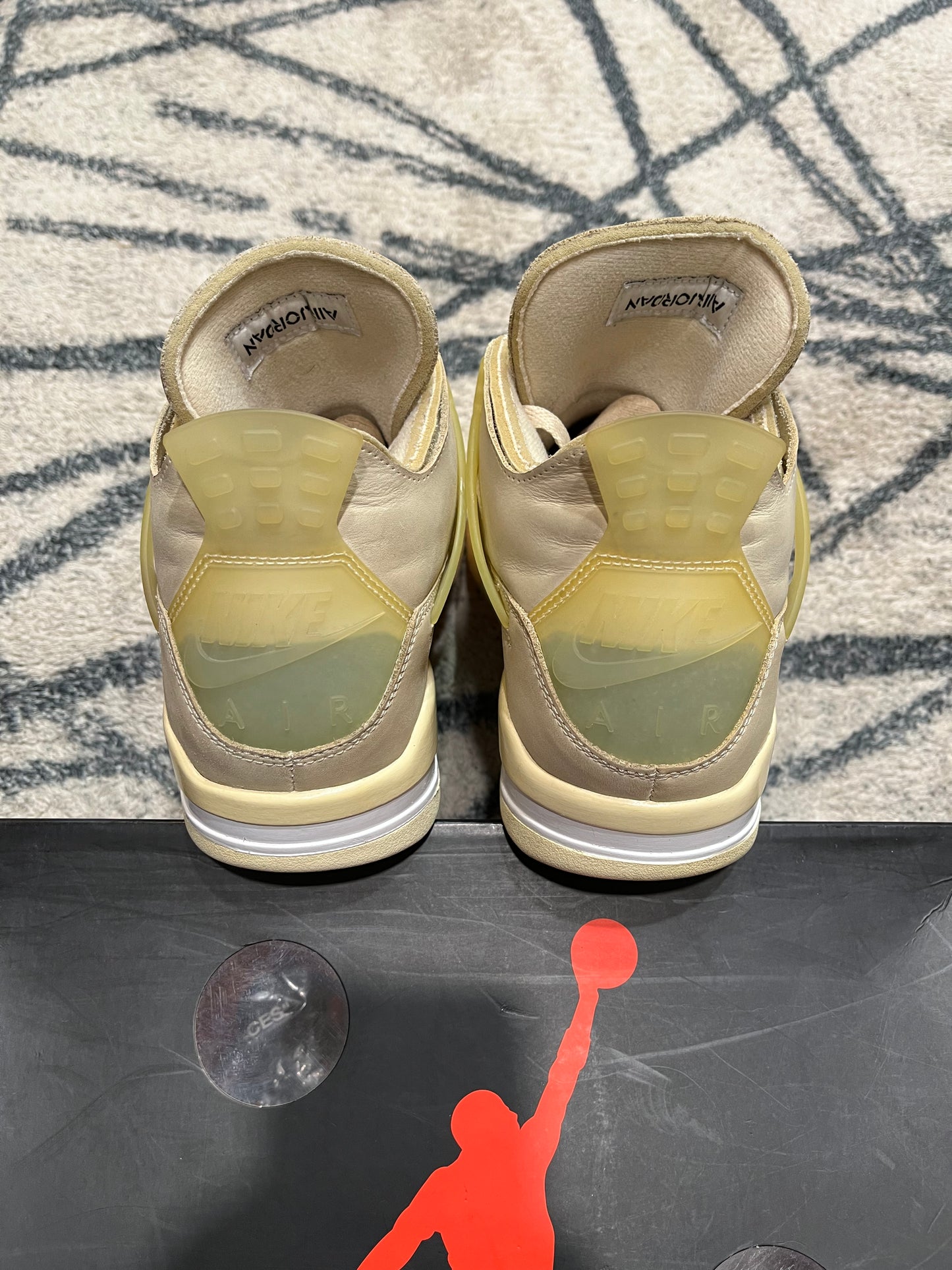 Air Jordan 4 Off White Sail