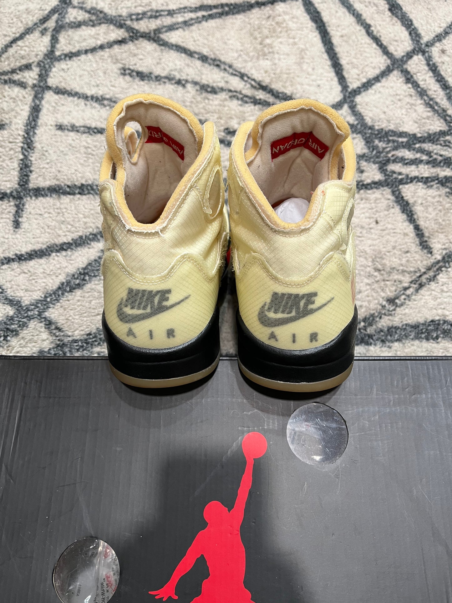 Air Jordan 5 Off White Sail