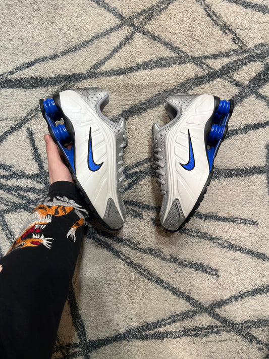 Nike Shox R4 Cool Grey Blue