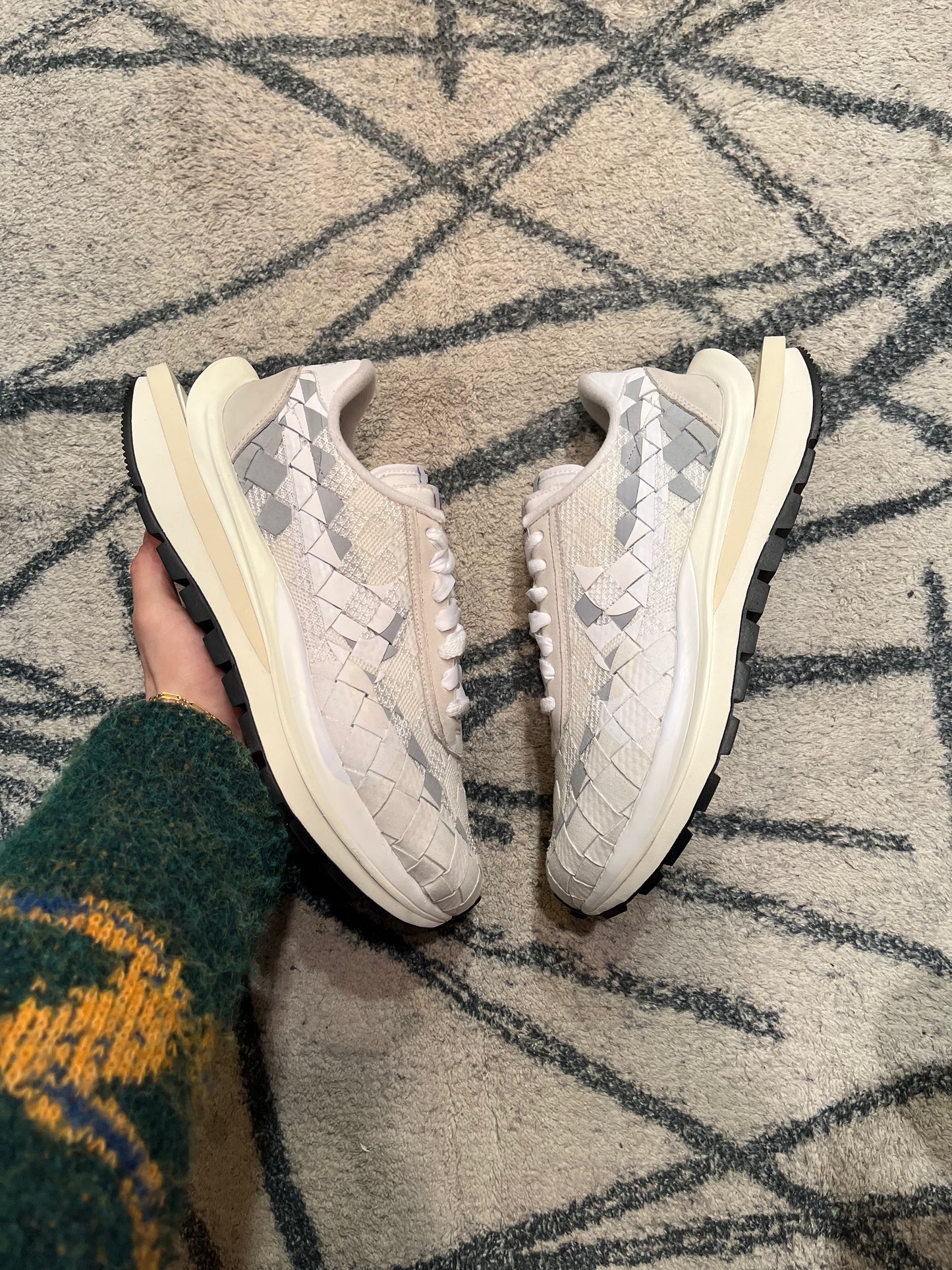 Nike Sacai Jean-Paul Gauthier White Grey