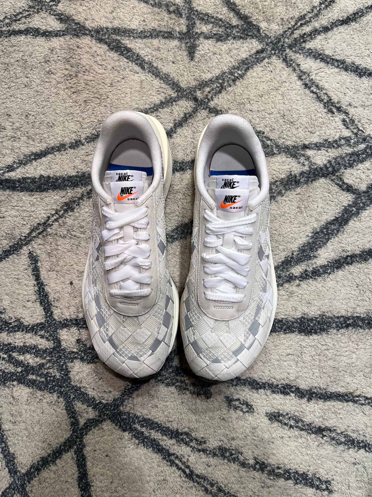 Nike Sacai Jean-Paul Gauthier White Grey