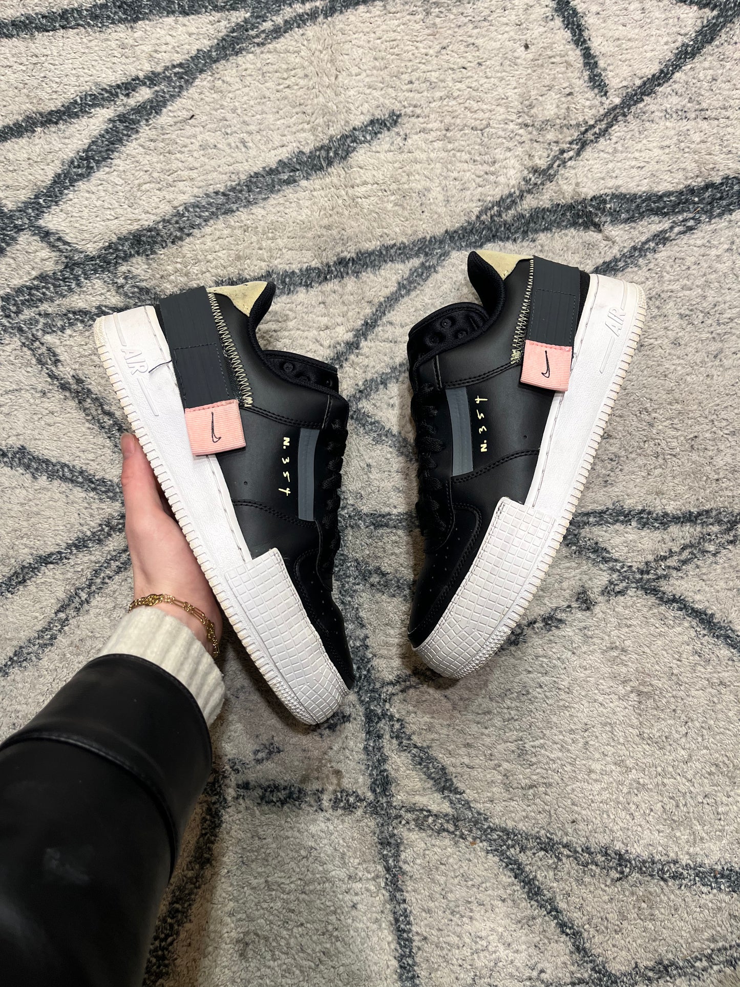 Nike Air Force 1 N.354 Black