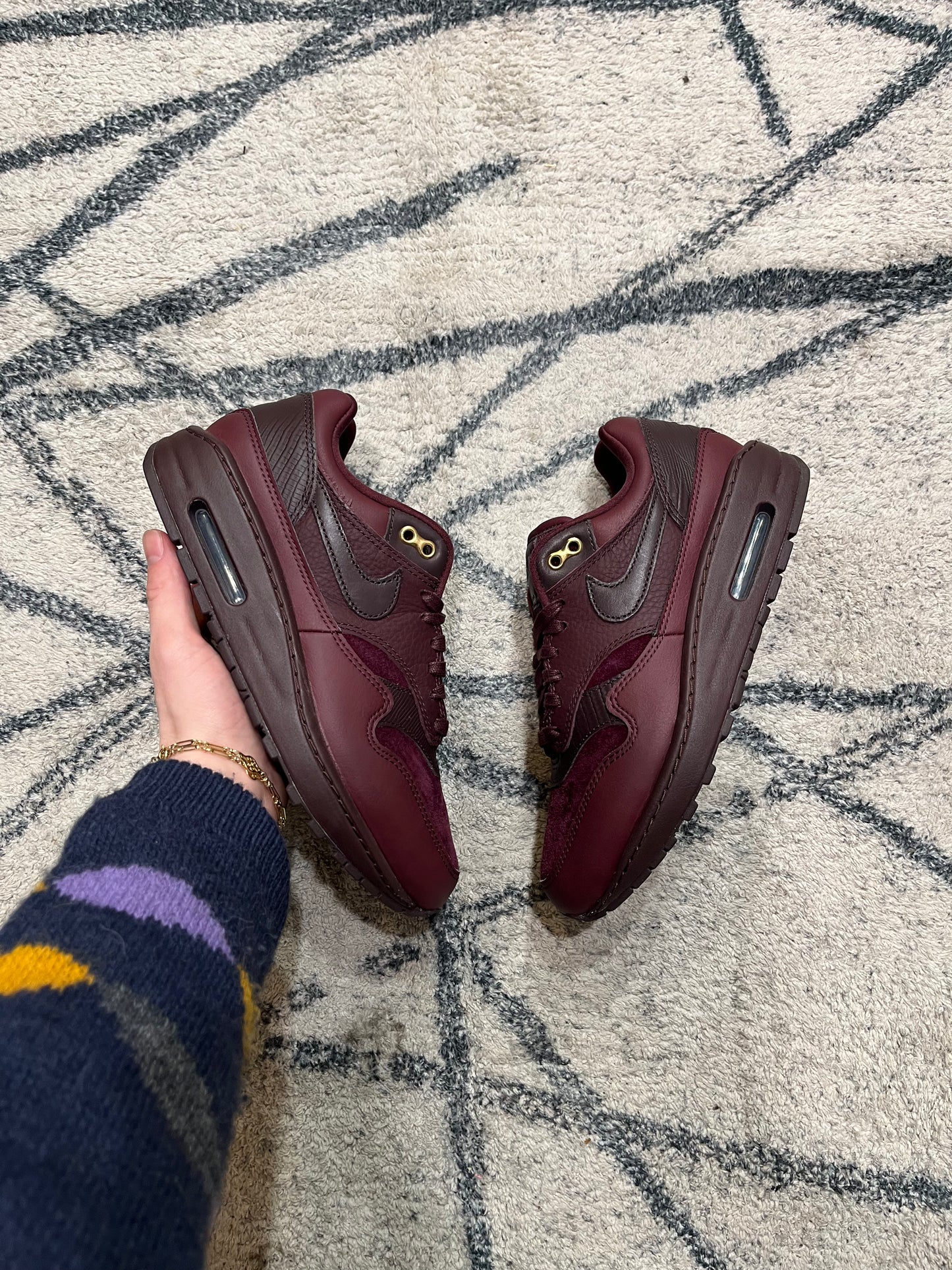 Nike Air Max 1 Burgundy