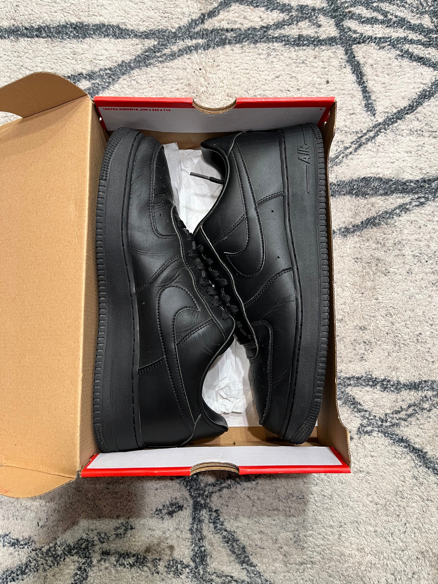 Nike Air Force 1 Fresh Black