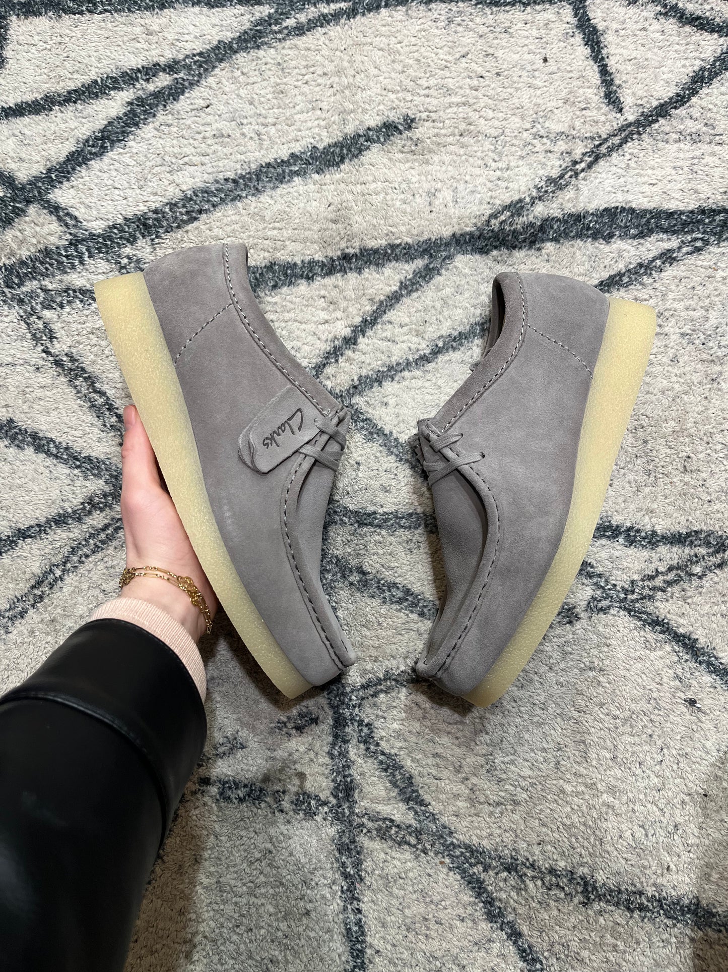 Clarks Wallabee Grey