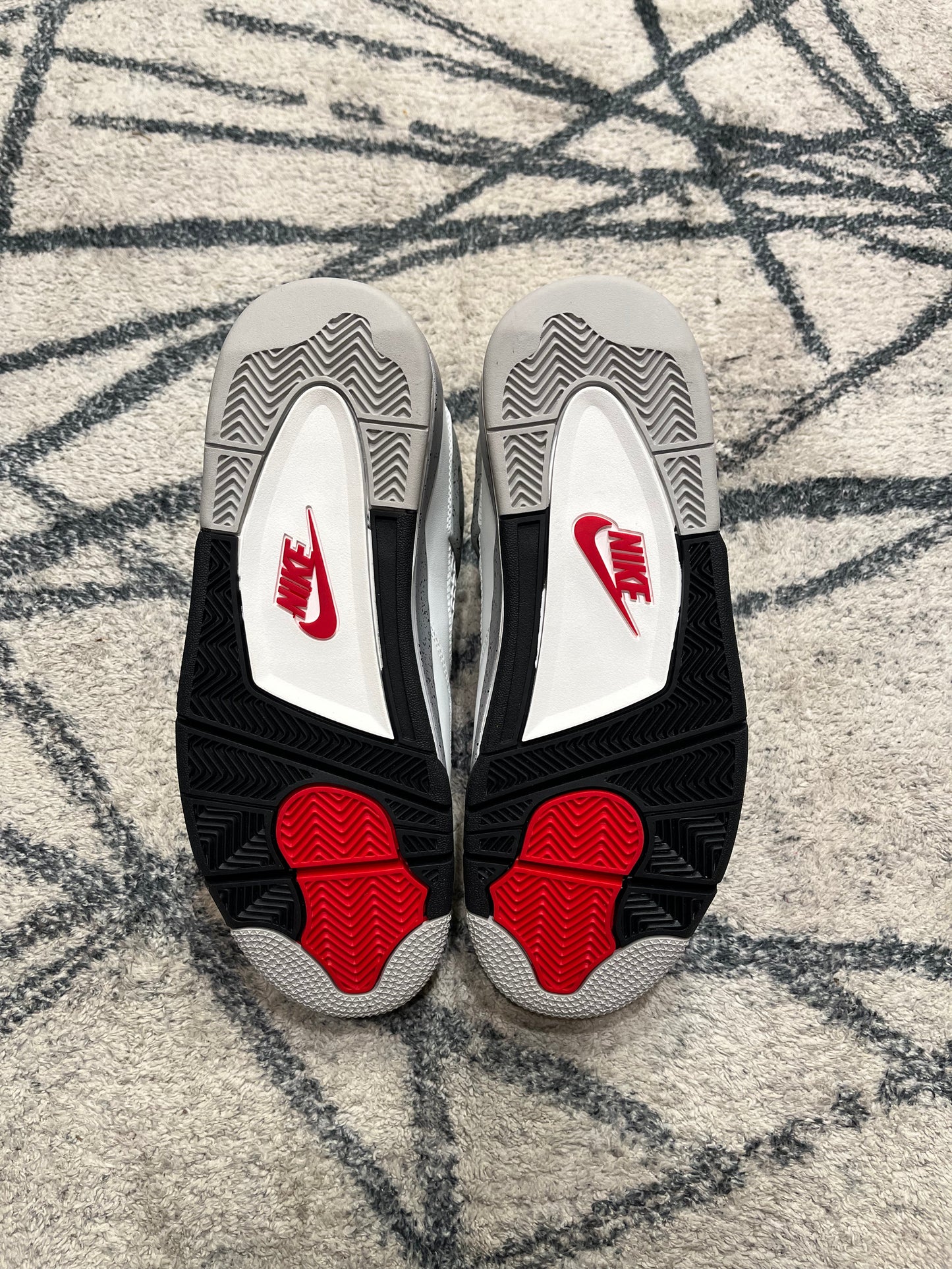 Air Jordan 4 White Cement