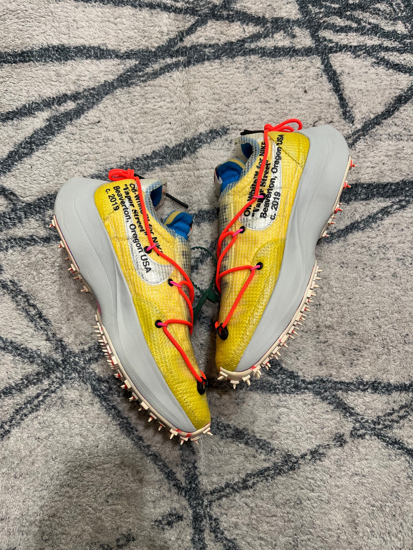 Nike Vaporstreet Off White Yellow