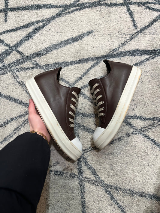 Rick Owens Ramones Low Brown