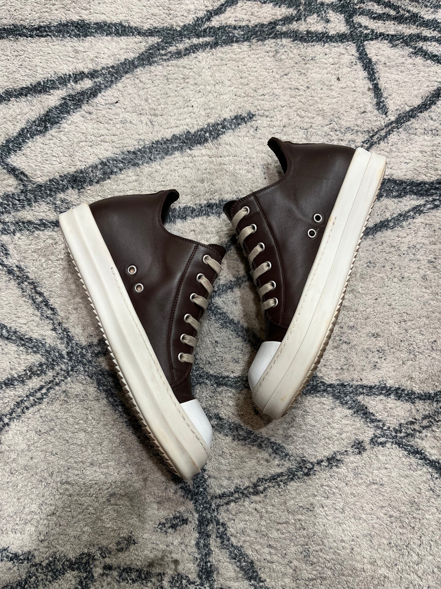 Rick Owens Ramones Low Brown