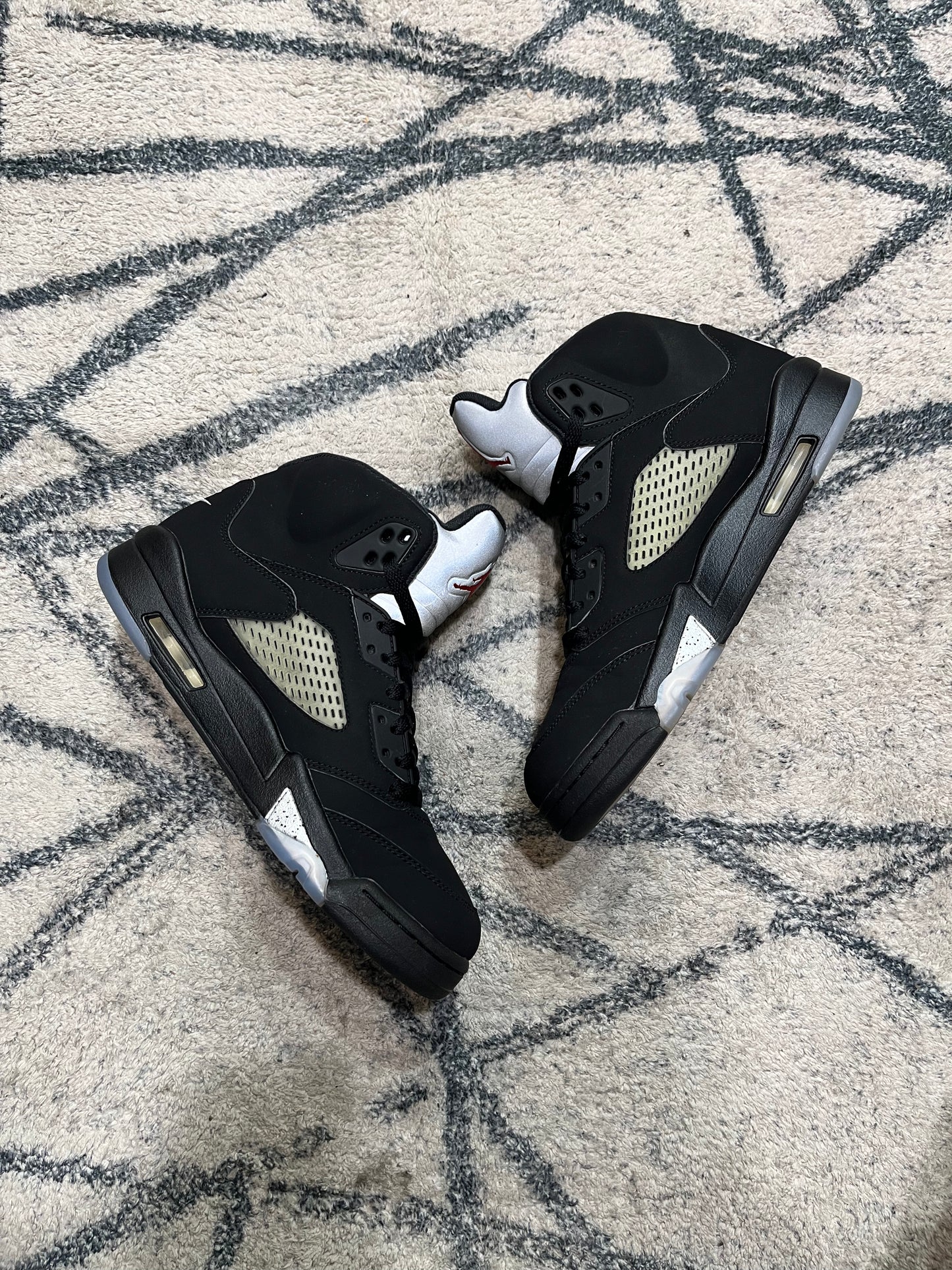 Air Jordan 5 Metalic Silver