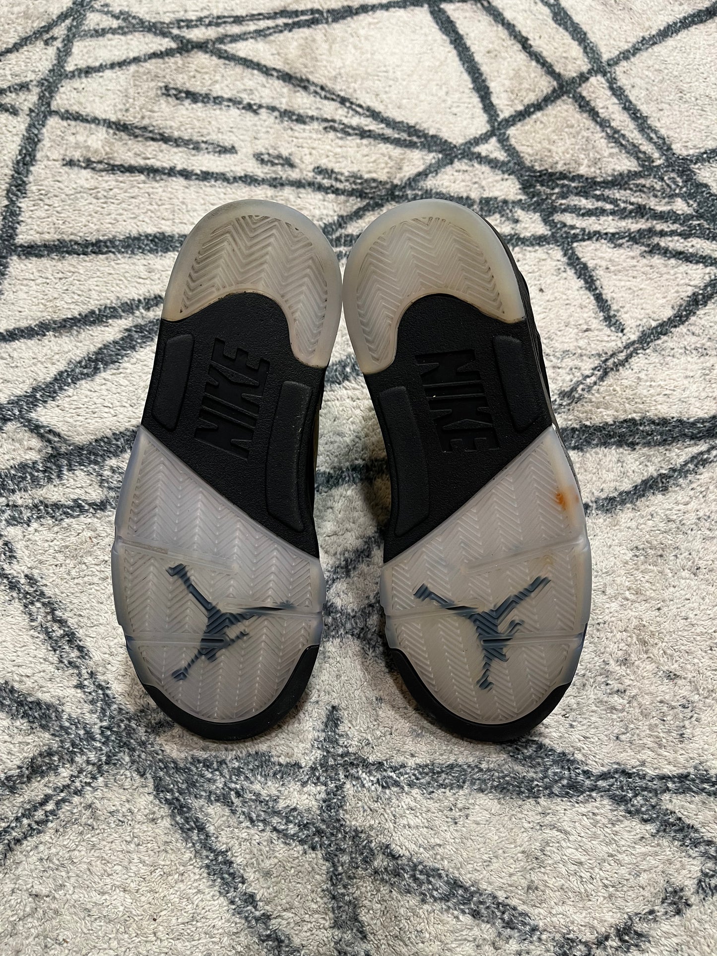 Air Jordan 5 Metalic Silver