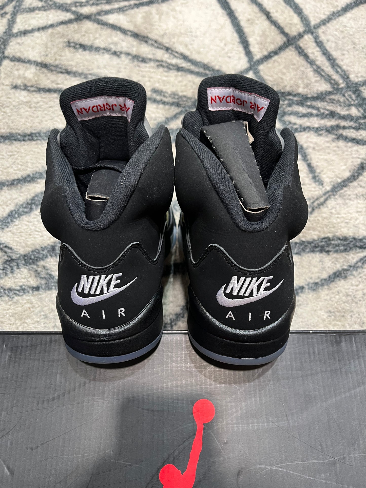 Air Jordan 5 Metalic Silver