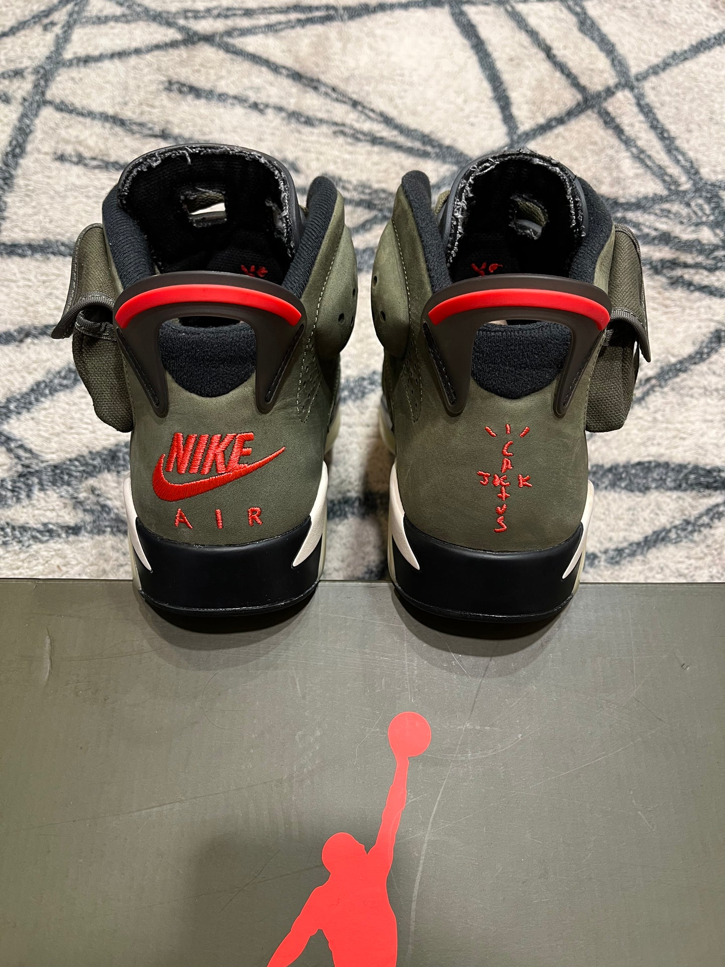 Air Jordan 6 Travis Scott Olive