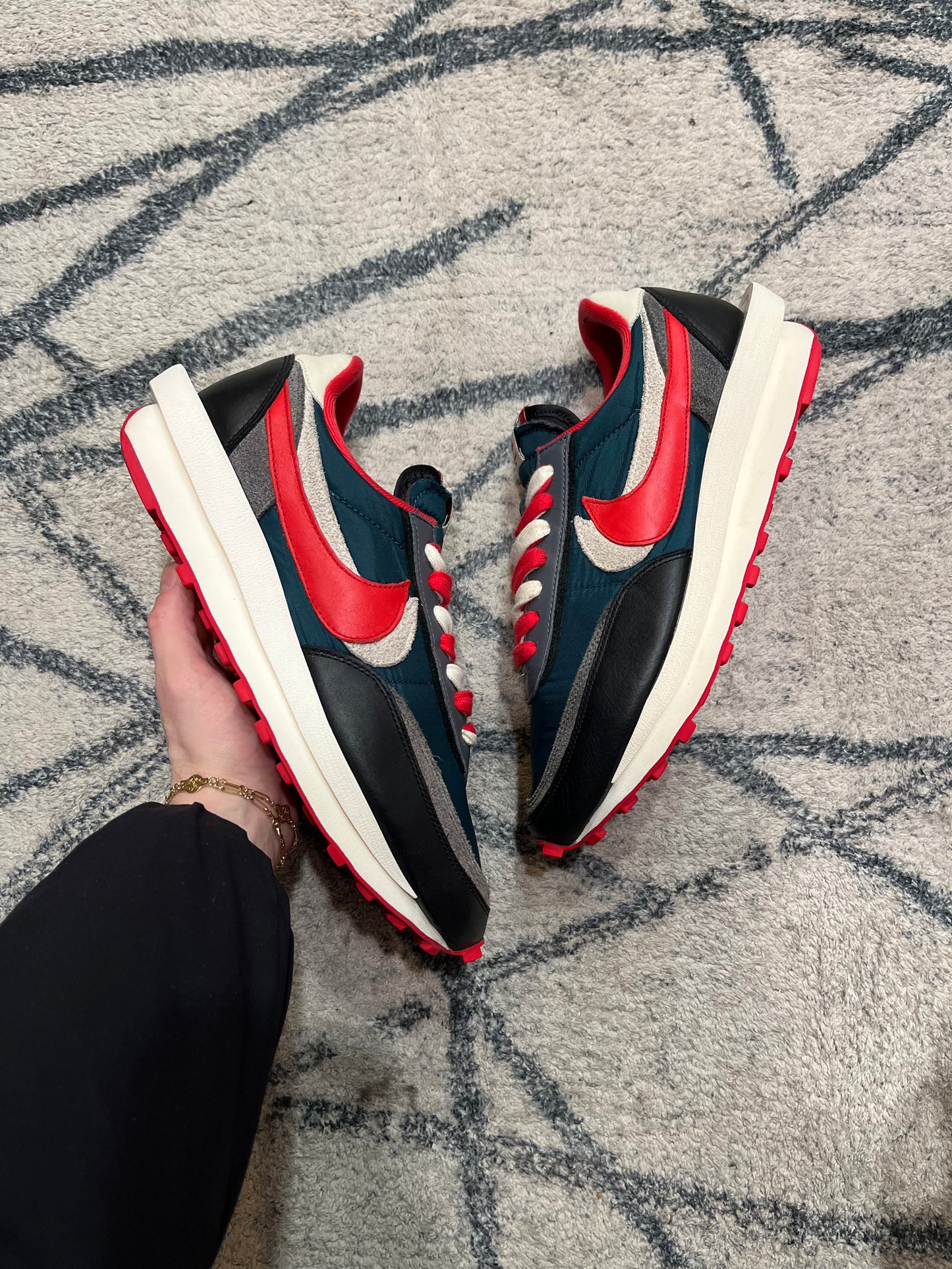 Nike Sacai LDwaffle Team Red