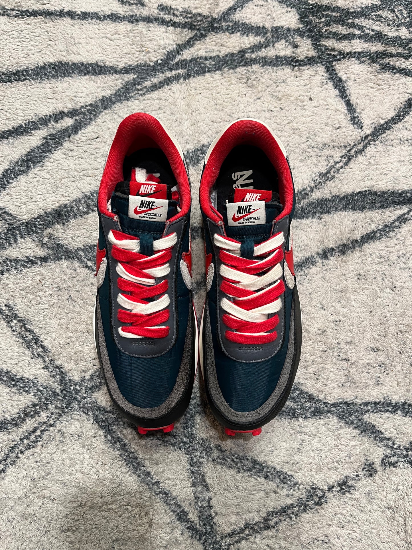 Nike Sacai LDwaffle Team Red