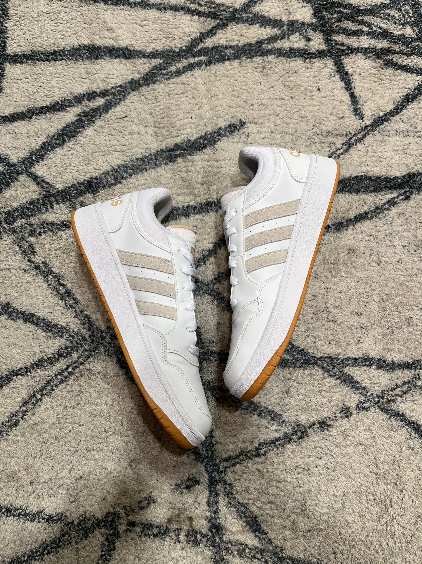 Adidas Hoops 3.0 White Gum