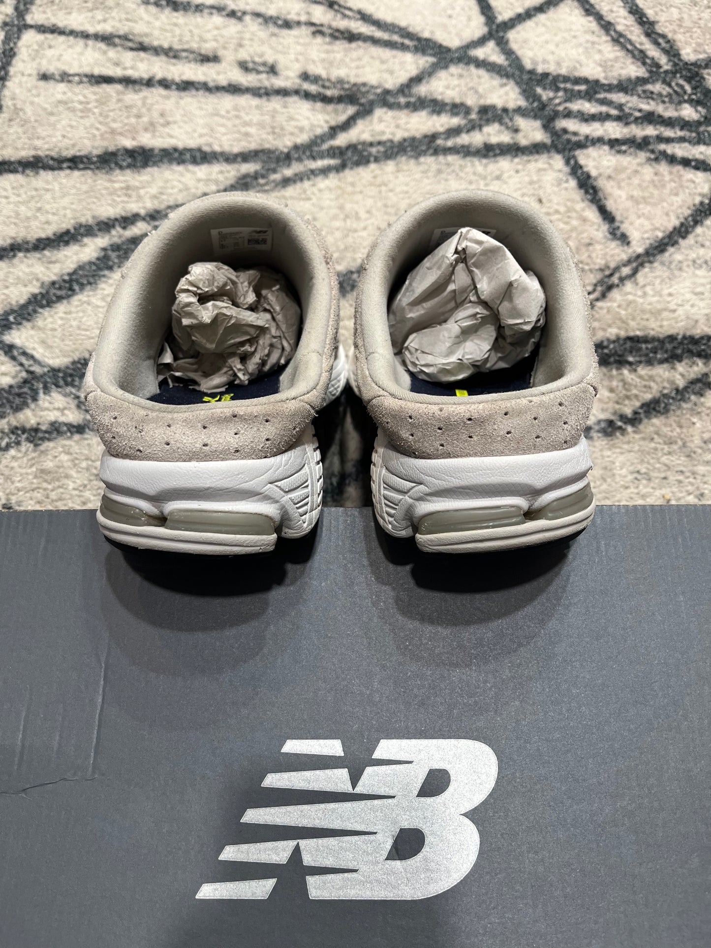 New Balance 2002r Mule Grey