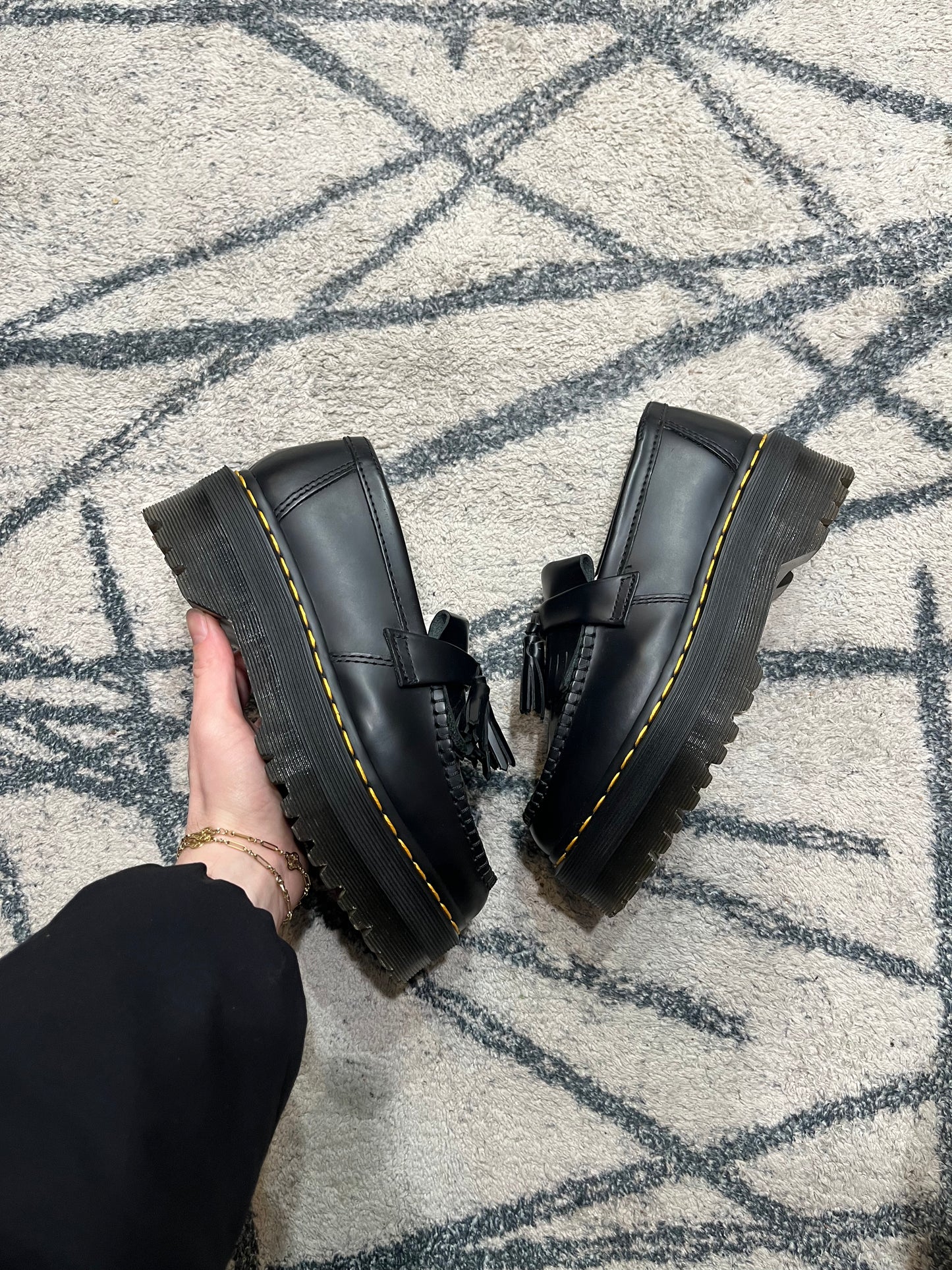 Doc Marteens Adrian Quad Black