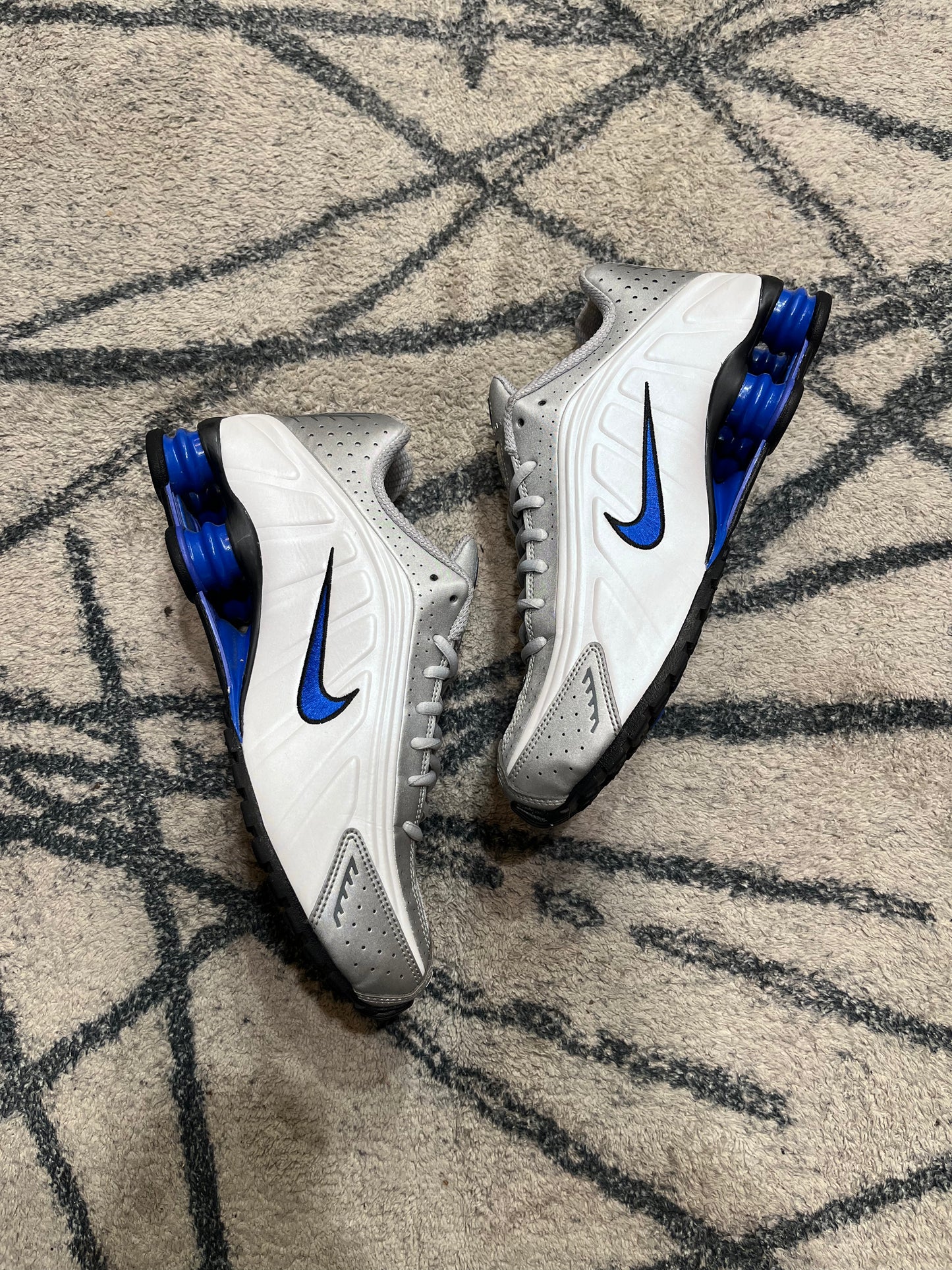 Nike Shox R4 Metalic Silver