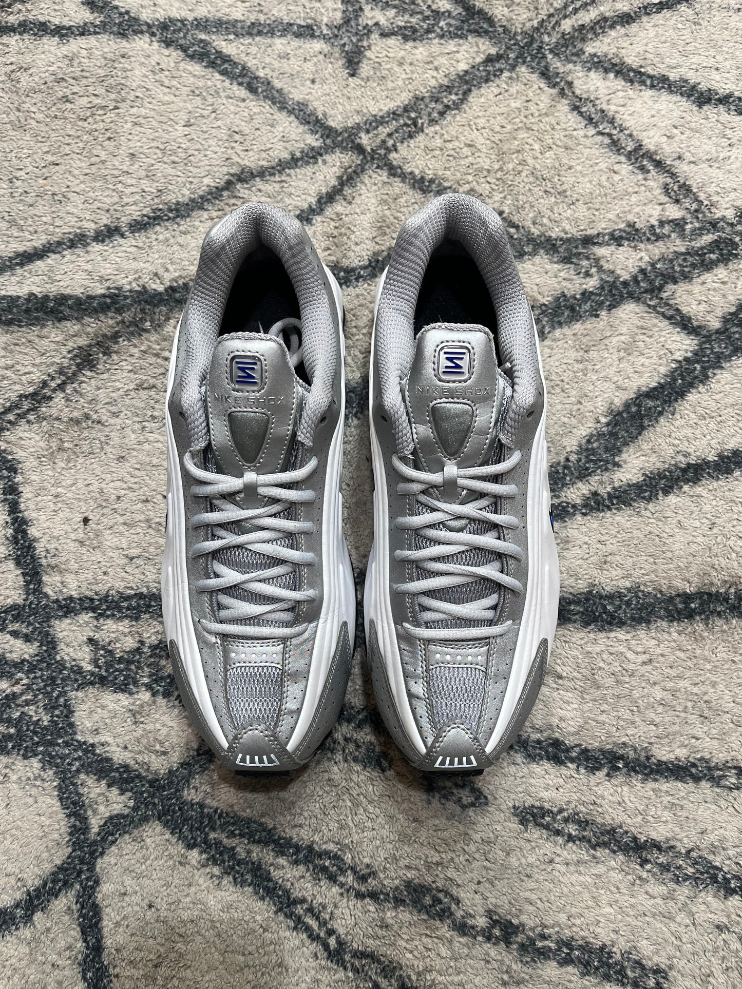 Nike Shox R4 Metalic Silver