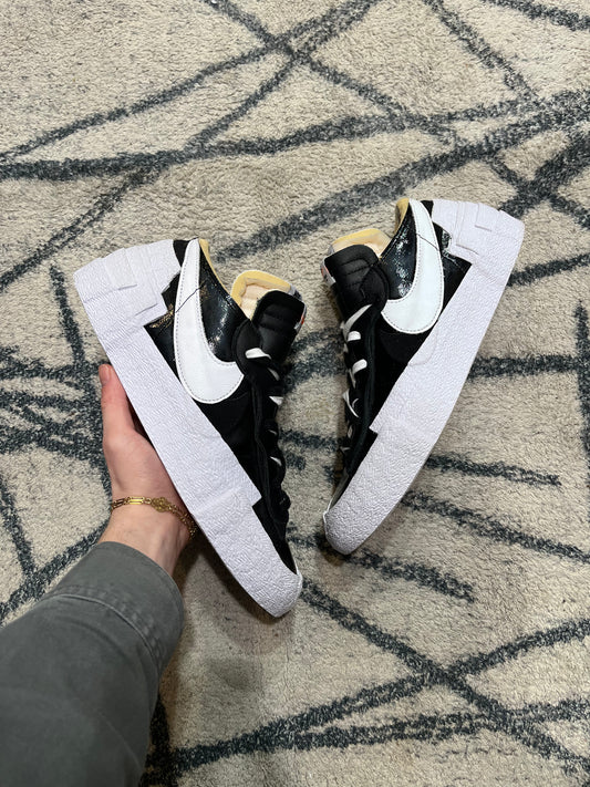 Nike Sacai Blazer Low Black And White