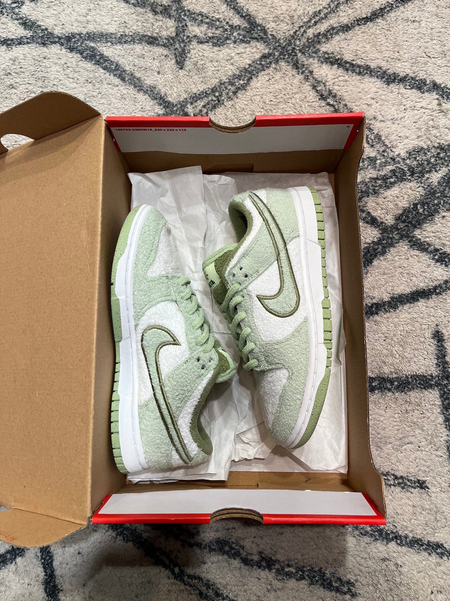 Nike Dunk Low SE Fleece Green