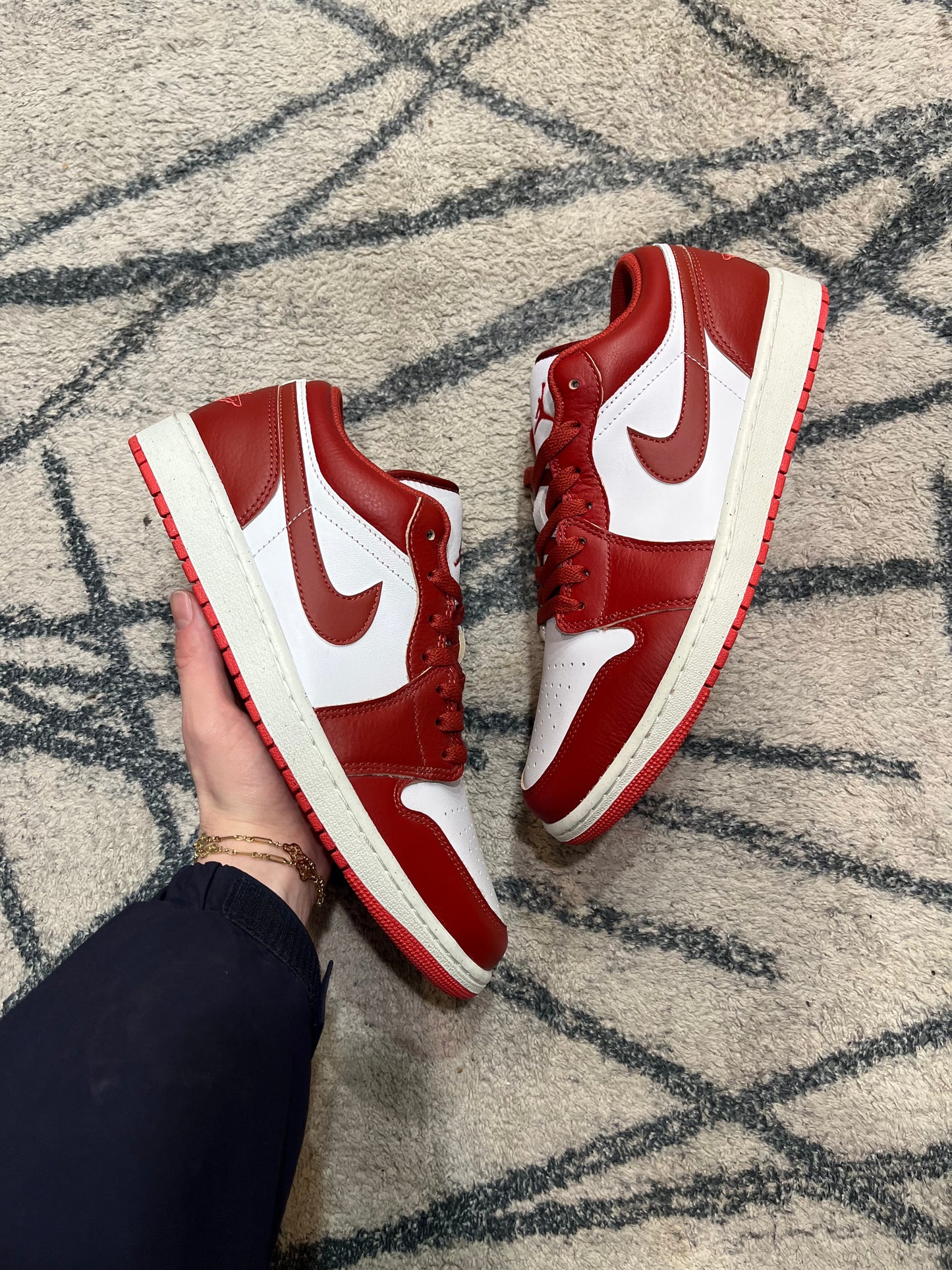 Air Jordan 1 Low Dune Red