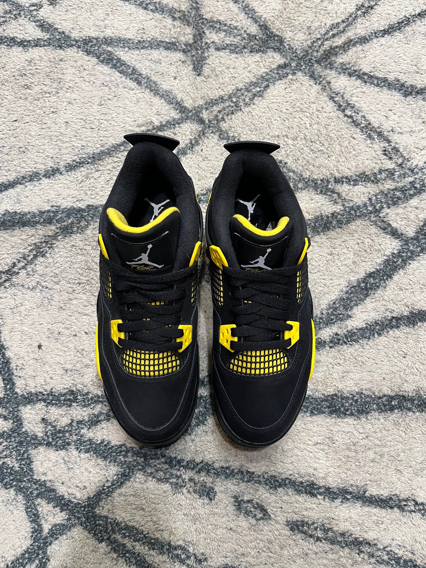 Air Jordan 4 Yellow Thunder GS