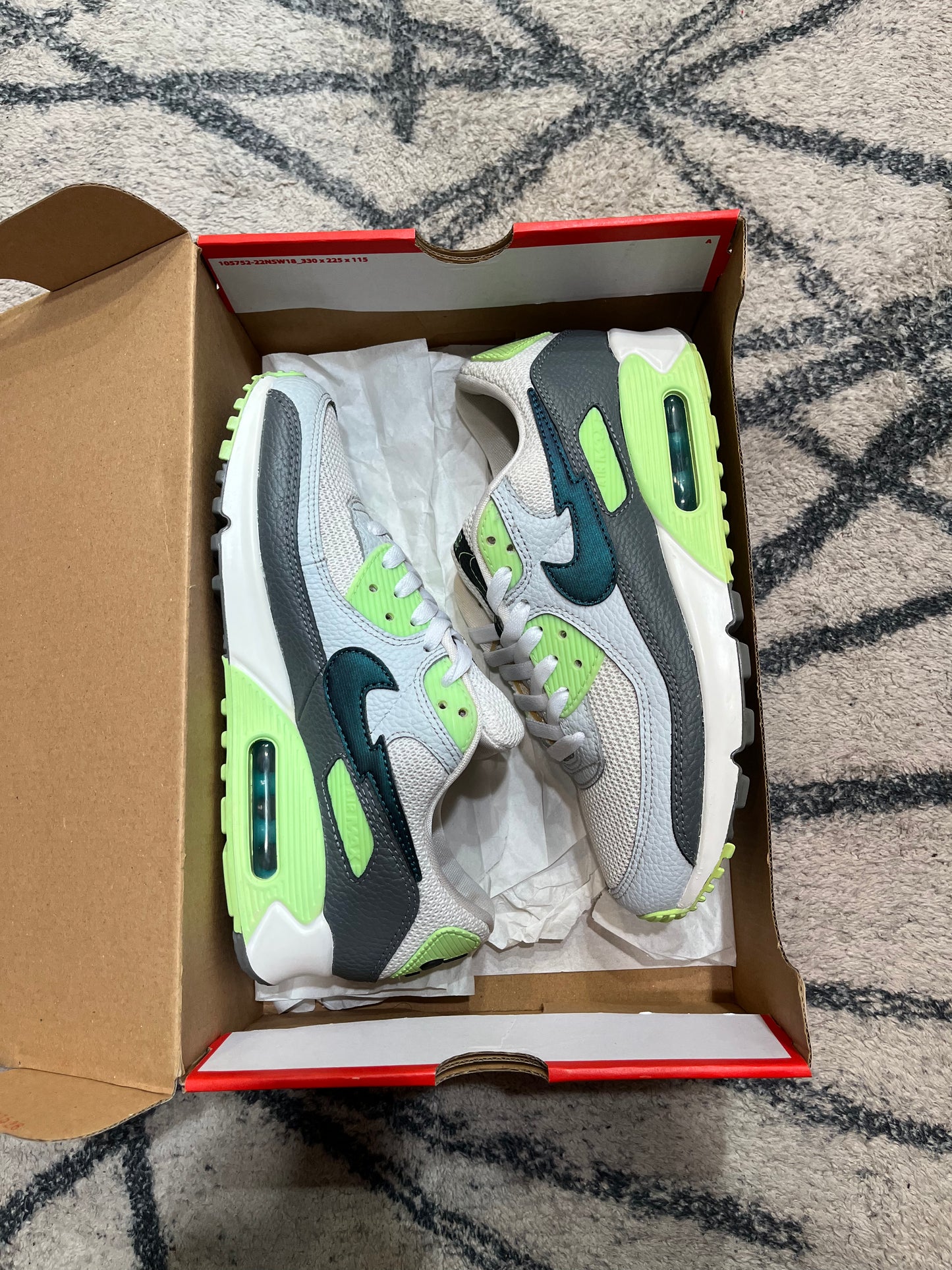 Nike Air Max 90 Split Swoosh Aquamarine