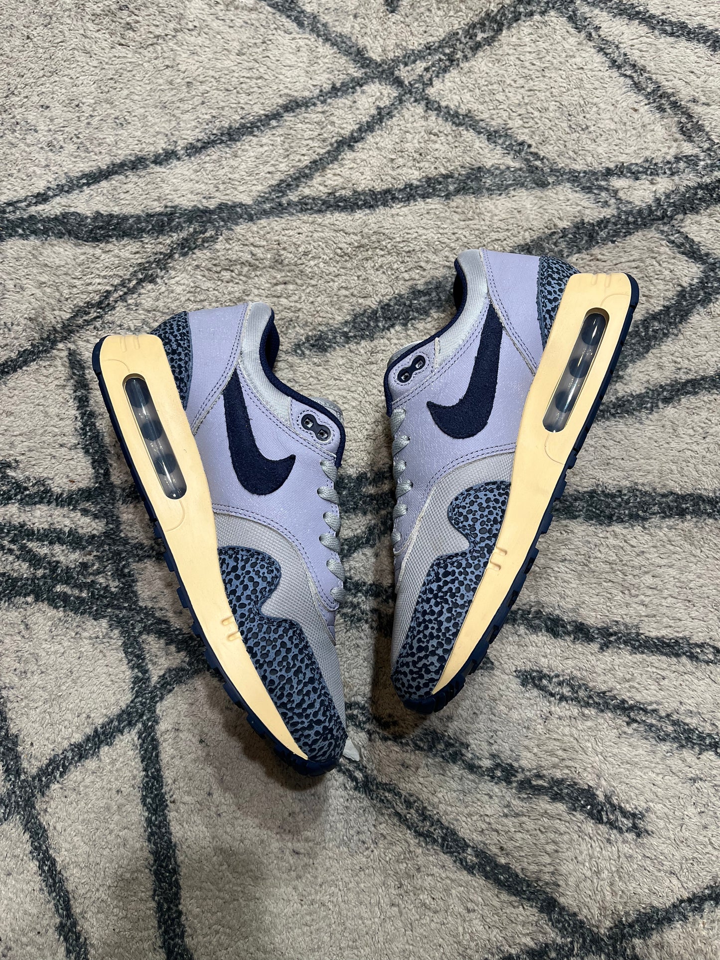 Nike Air Max 1 Big Bubble Safari Blue