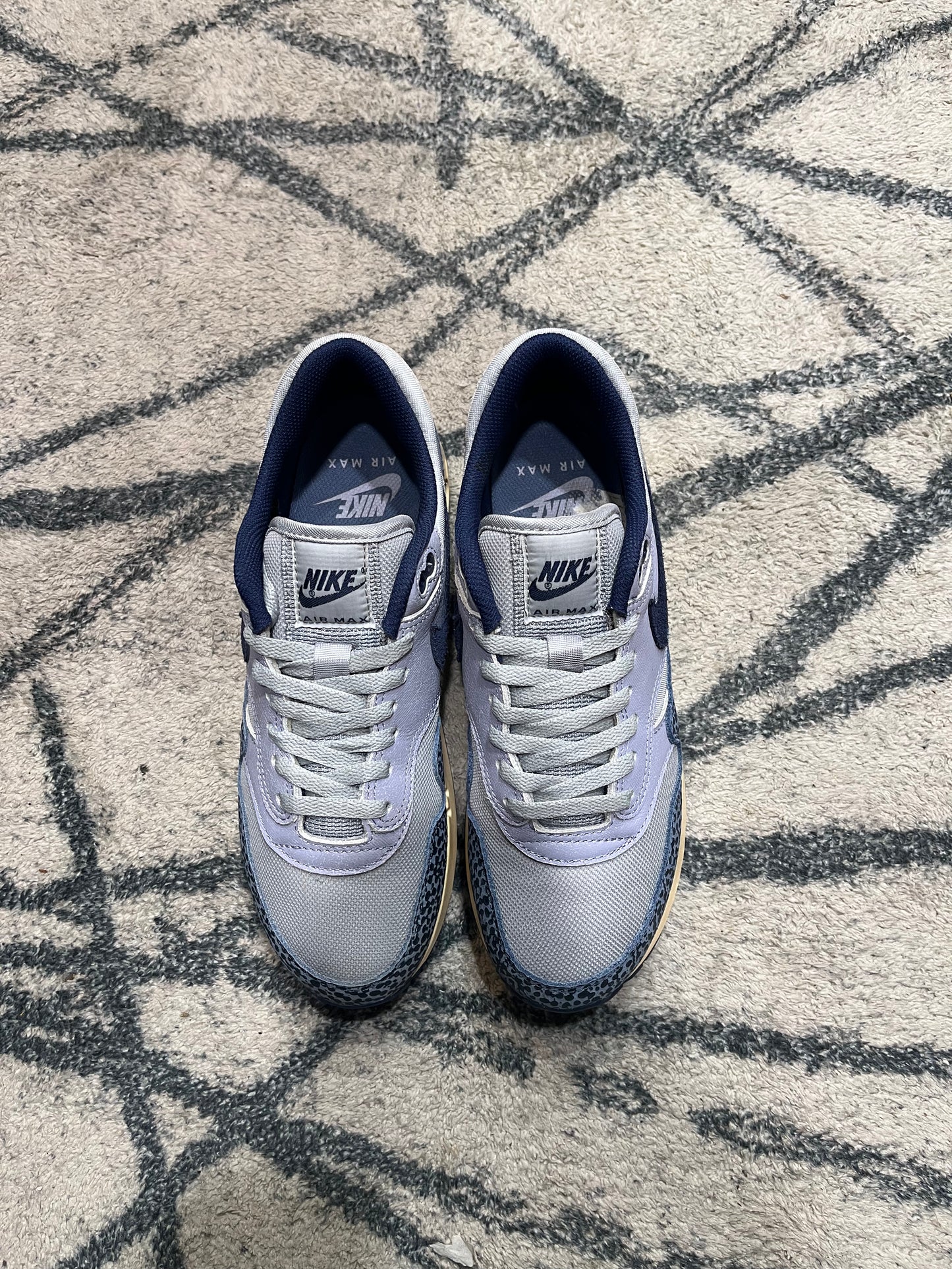 Nike Air Max 1 Big Bubble Safari Blue