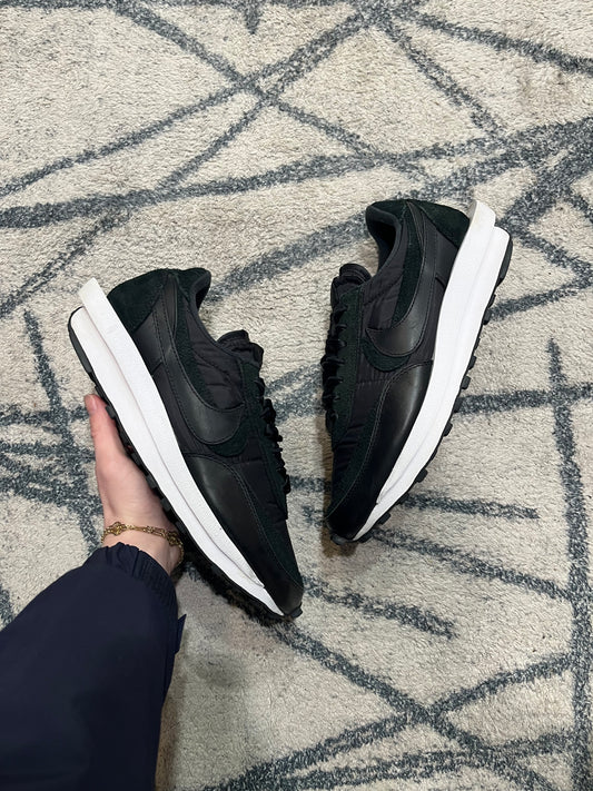 Nike Sacai LDWaffle Black Nylon