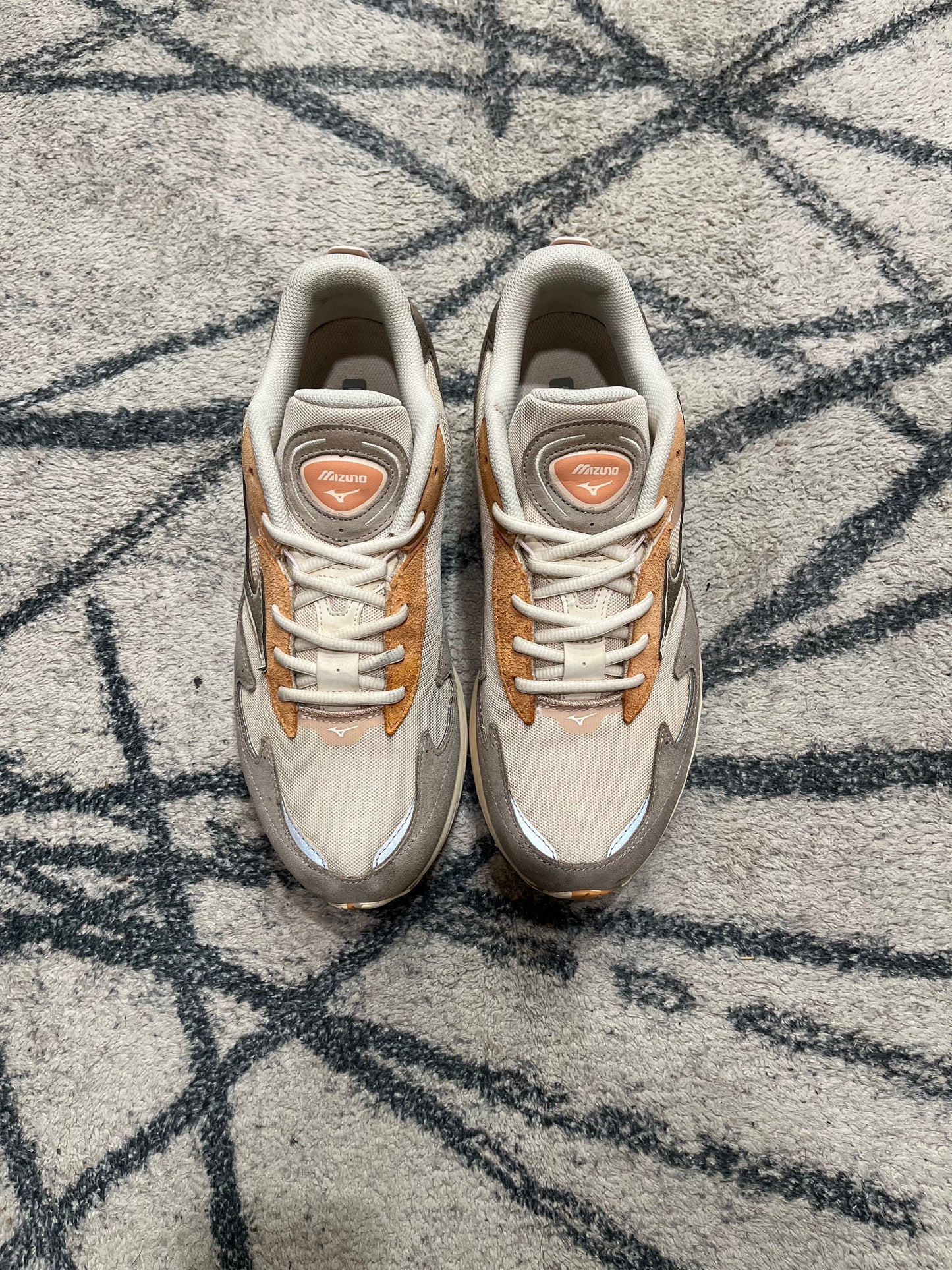 Mizuno Wave Rider 3 Orange Grey