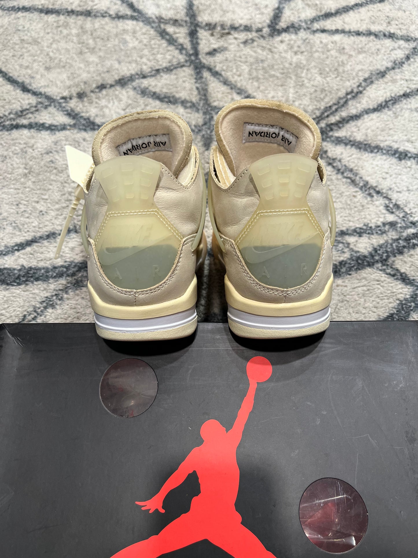 Air Jordan 4 Off White Sail