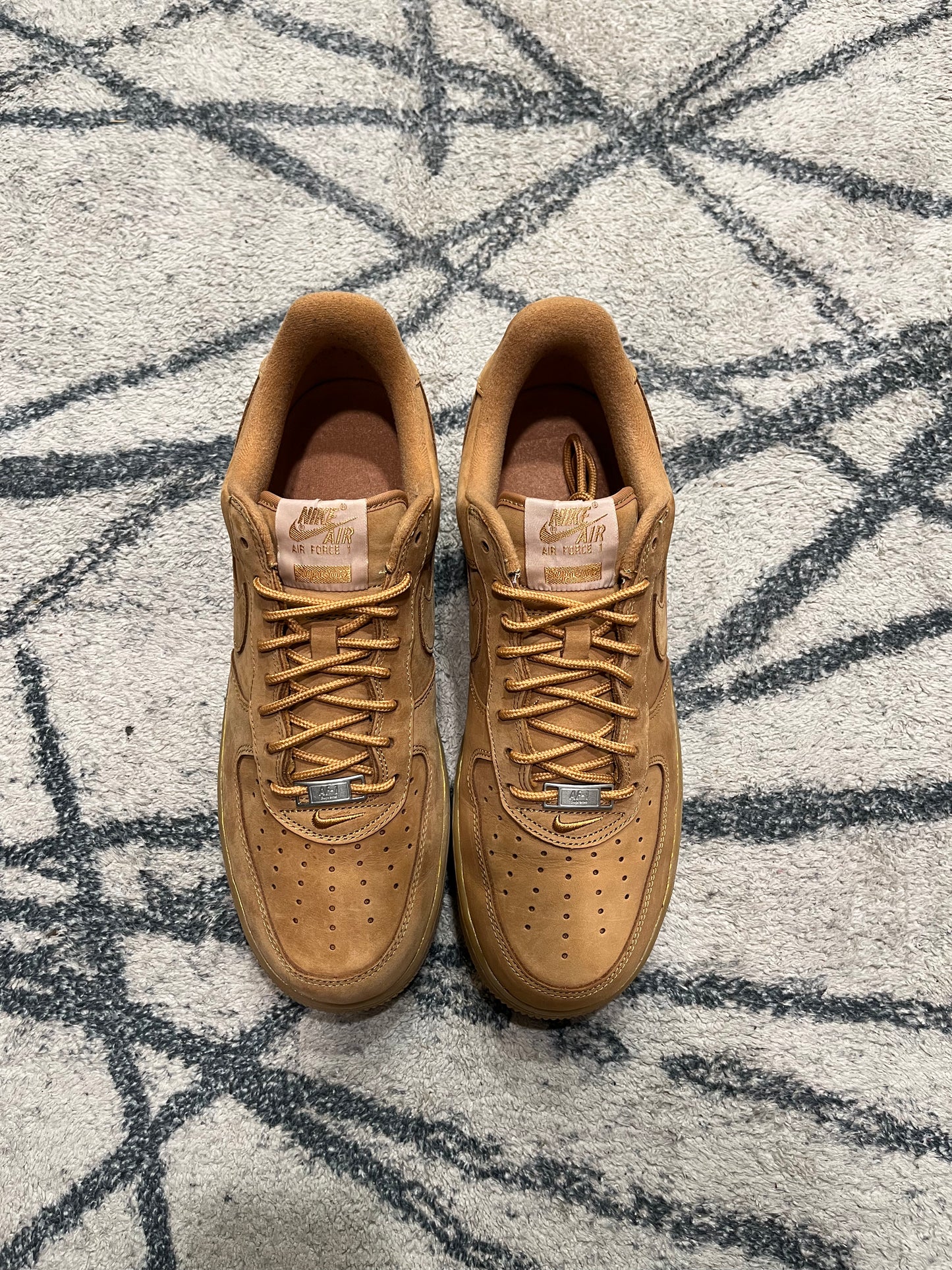 Nike Air Force 1 Supreme Gum Light Brown