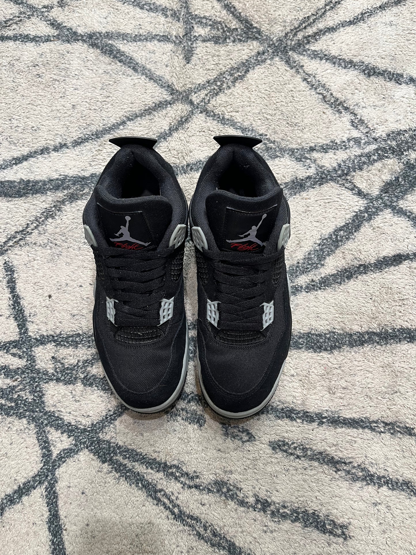 Air Jordan 4 Black Canvas