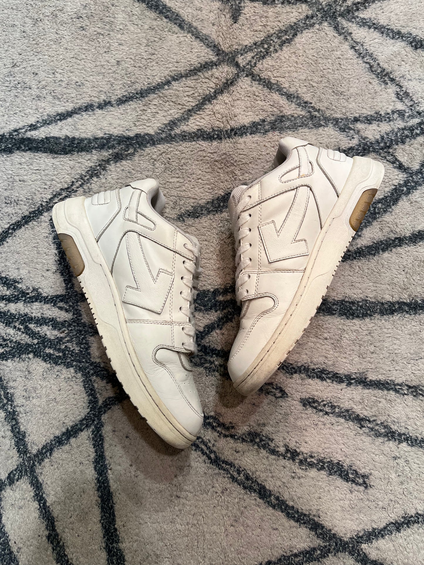 Off White Out Of Office Low For Walking Blue