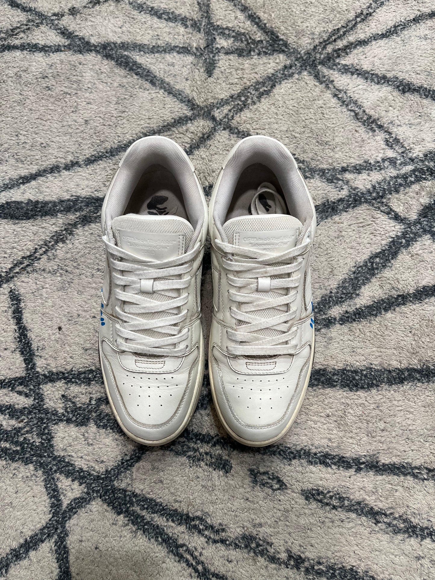 Off White Out Of Office Low For Walking Blue