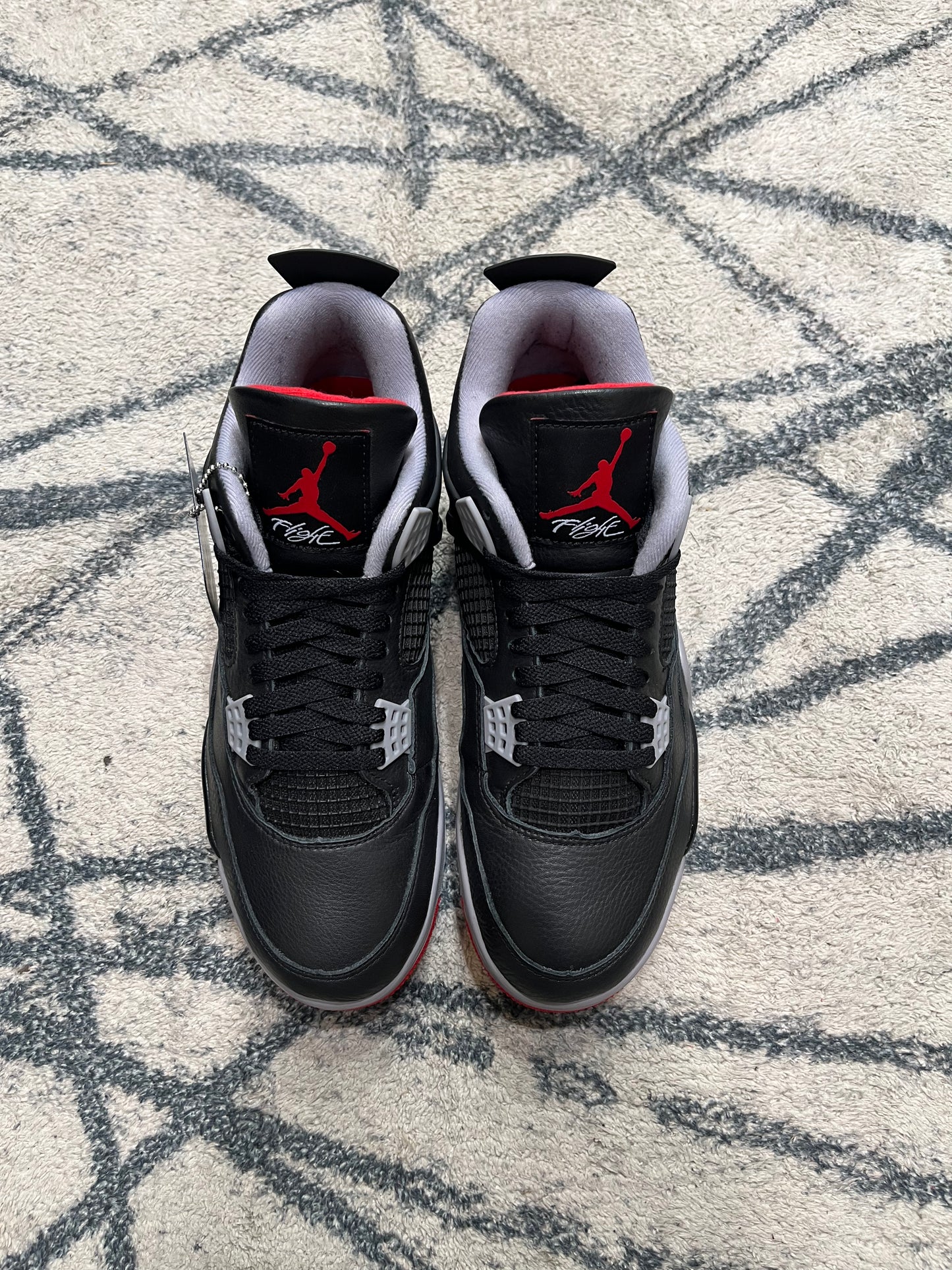 Air Jordan 4 Black Fire Red
