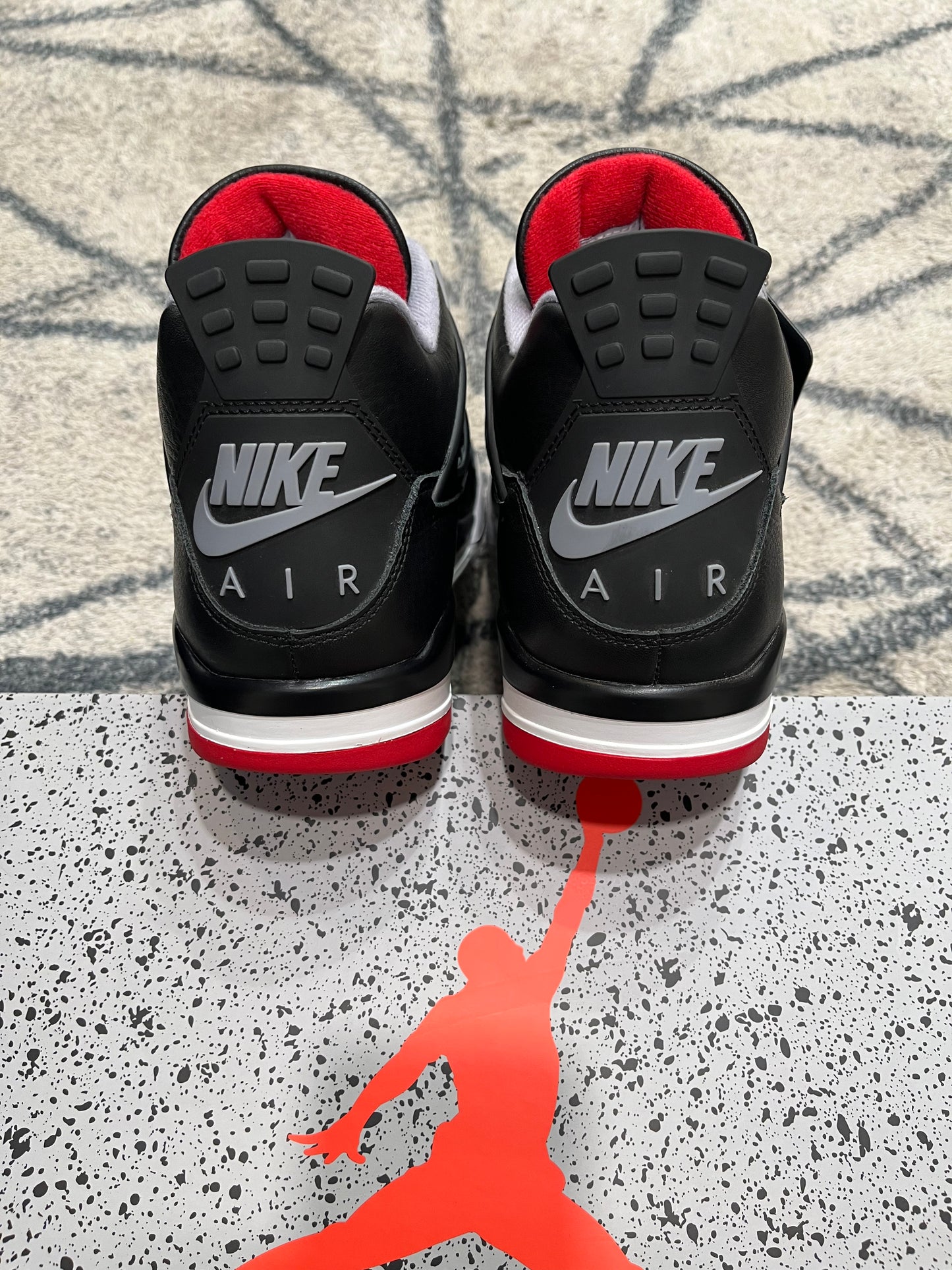 Air Jordan 4 Black Fire Red