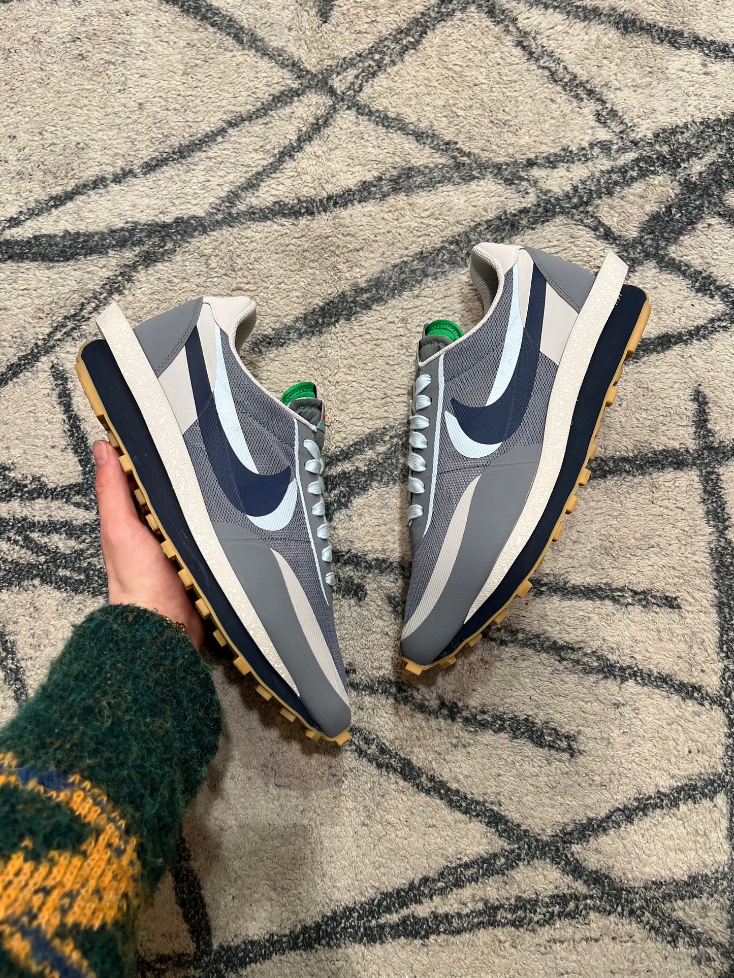 Nike Sacai LDWaffle Clot Cool Grey