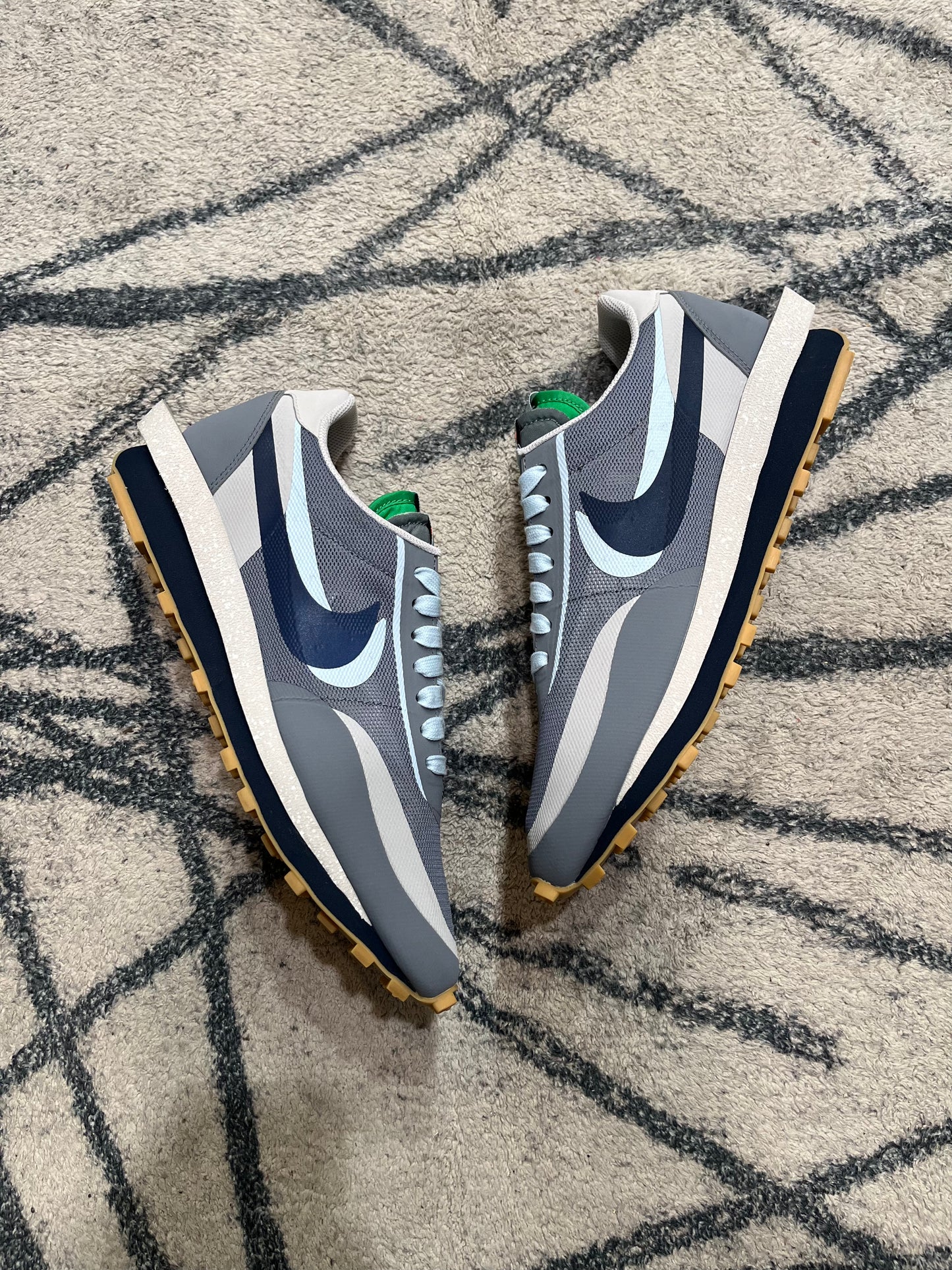 Nike Sacai LDWaffle Clot Cool Grey