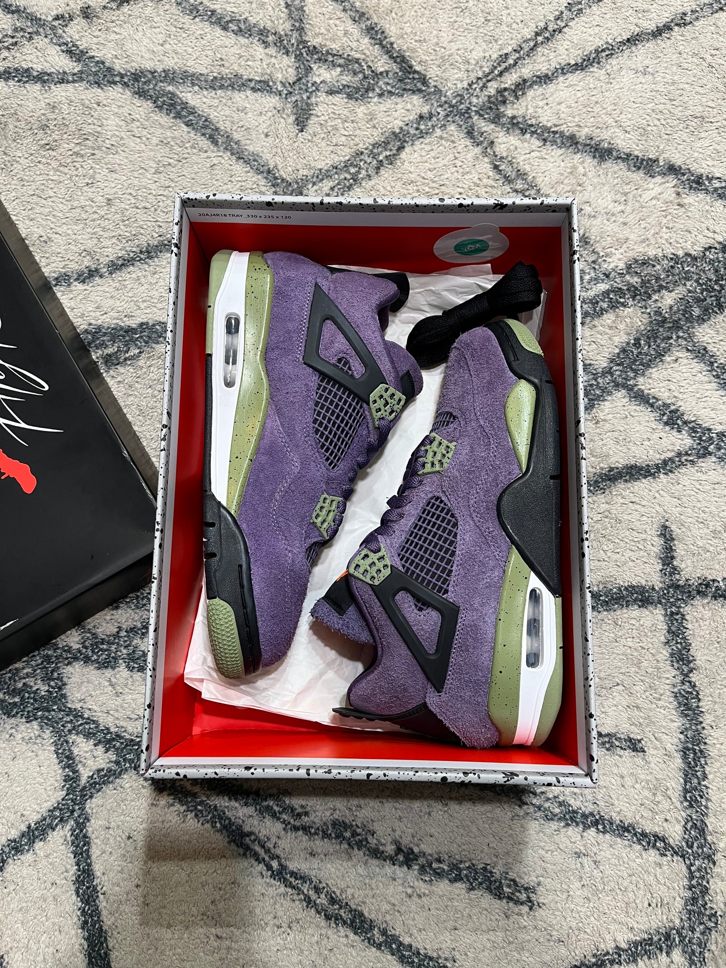 Air Jordan 4 Canyon Purple