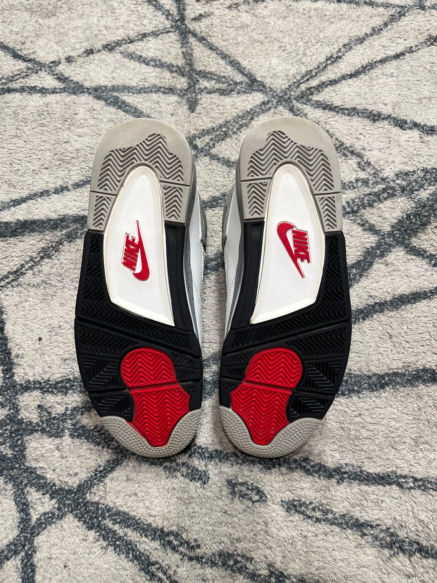 Air Jordan 4 White Cement