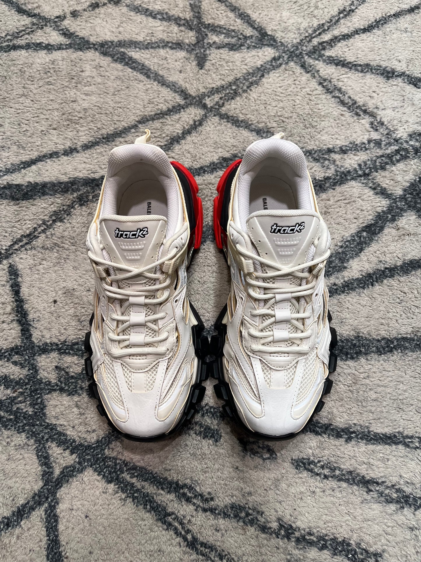 Balenciaga Track 2 White Red