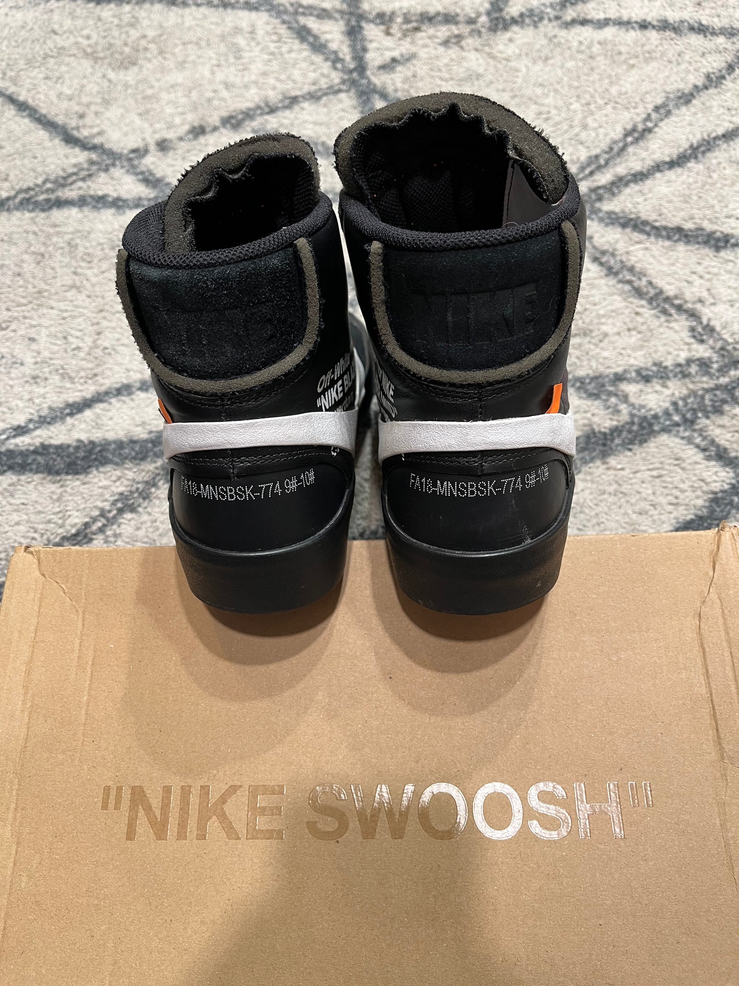 Nike Blazer Off White Black