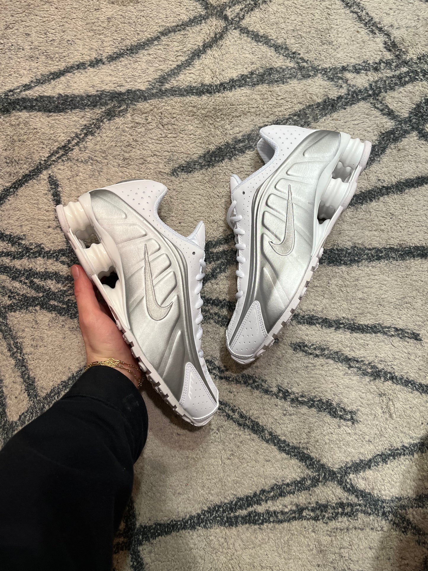 Nike Shox R4 White