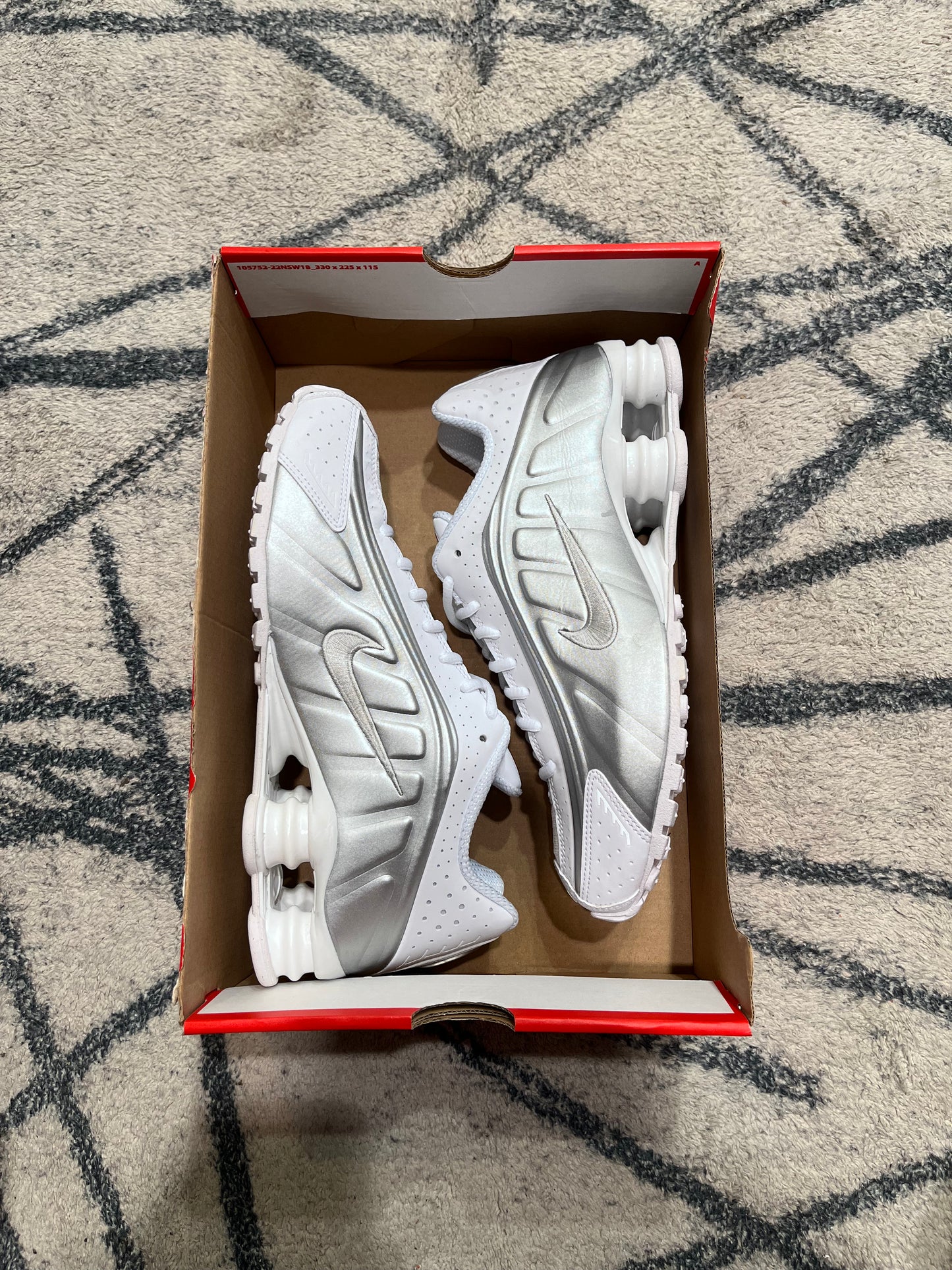 Nike Shox R4 White