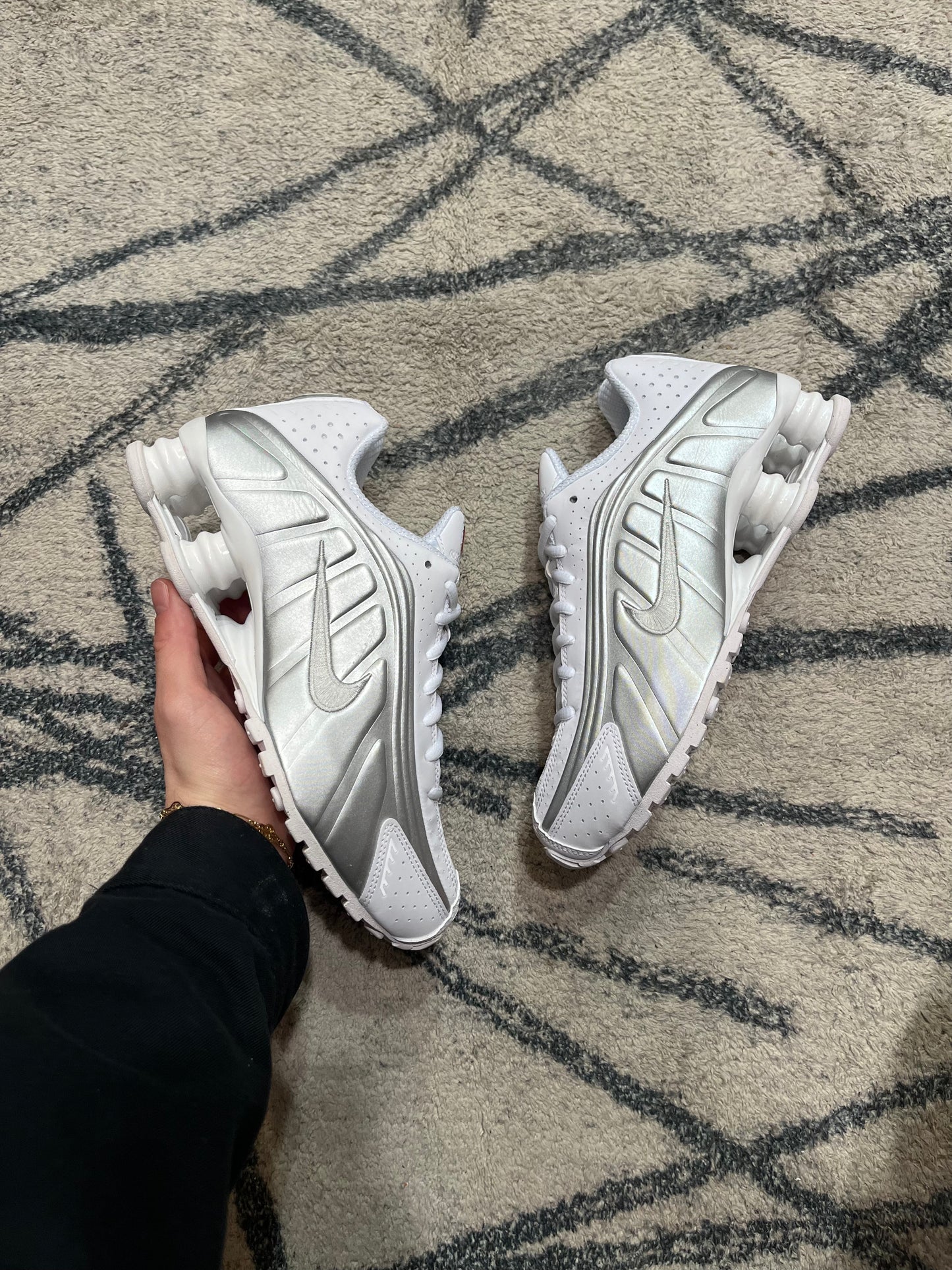 Nike Shox R4 White